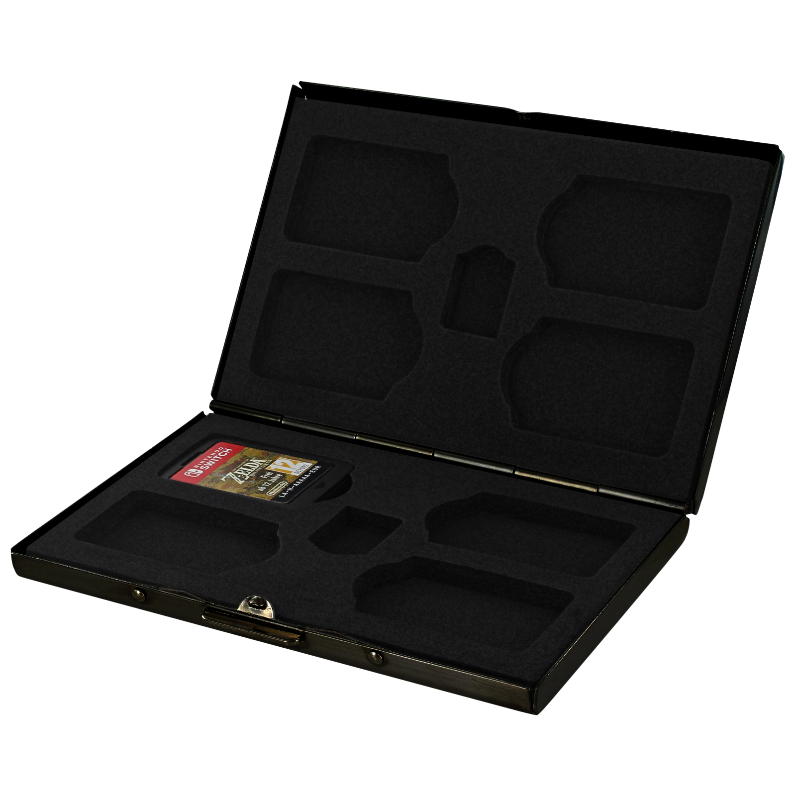 Games case for Nintendo Switch aluminium metal 8 in 1