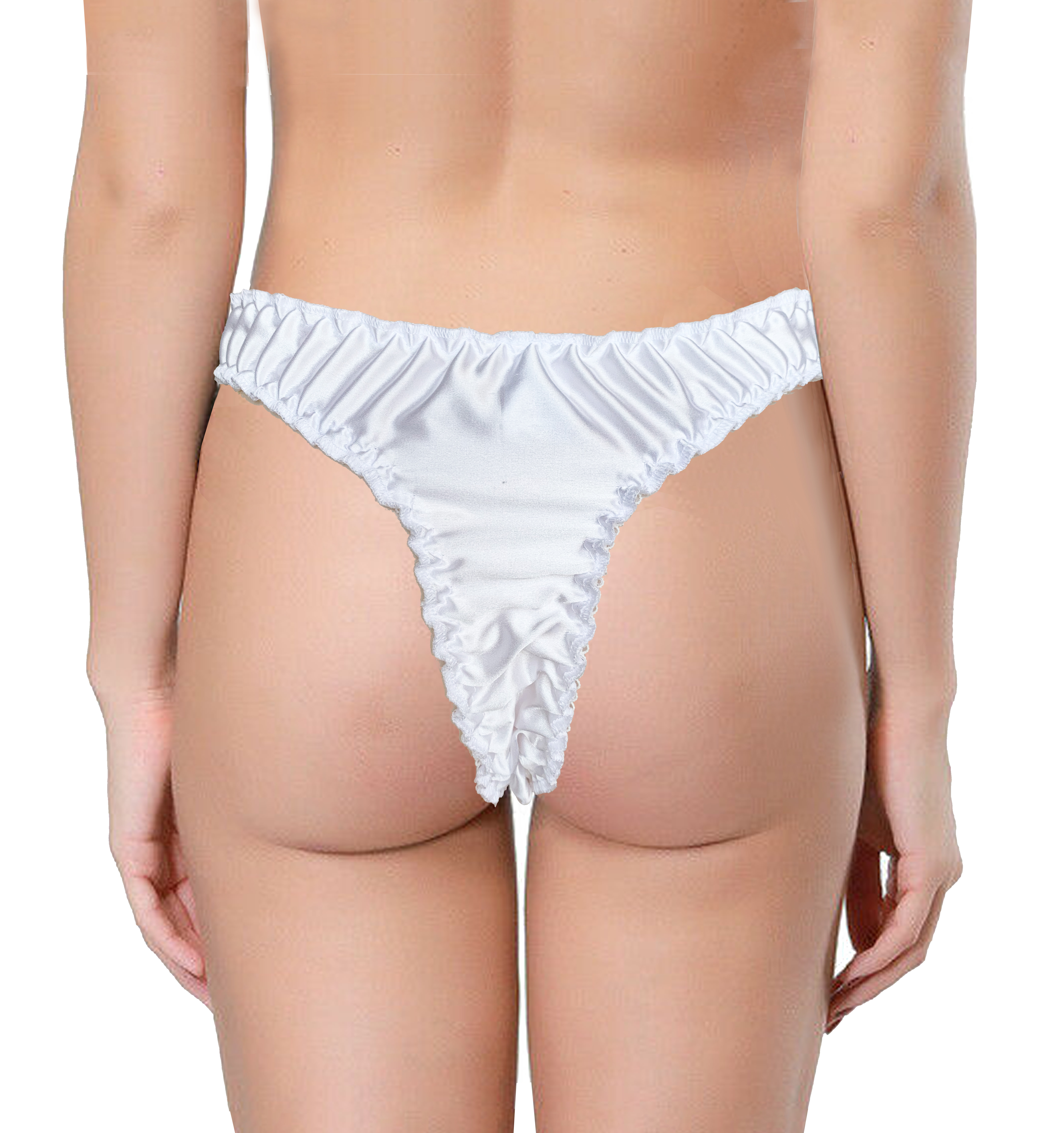 Satin Seidig Tanga Hochhaus Bikini Slips Höschen Größe 10 20 Ebay 