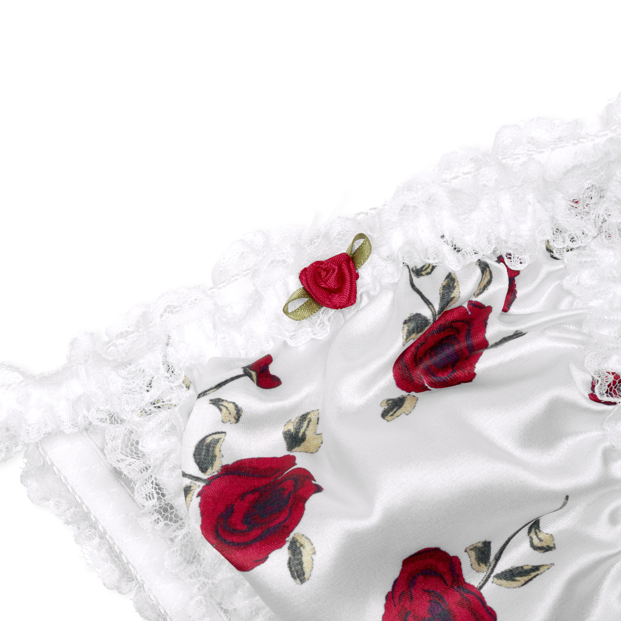 Silky Satin Sissy CDTV Frilly Lace Bikini Tanga Knickers Panties Size S-XXL - Picture 53 of 60