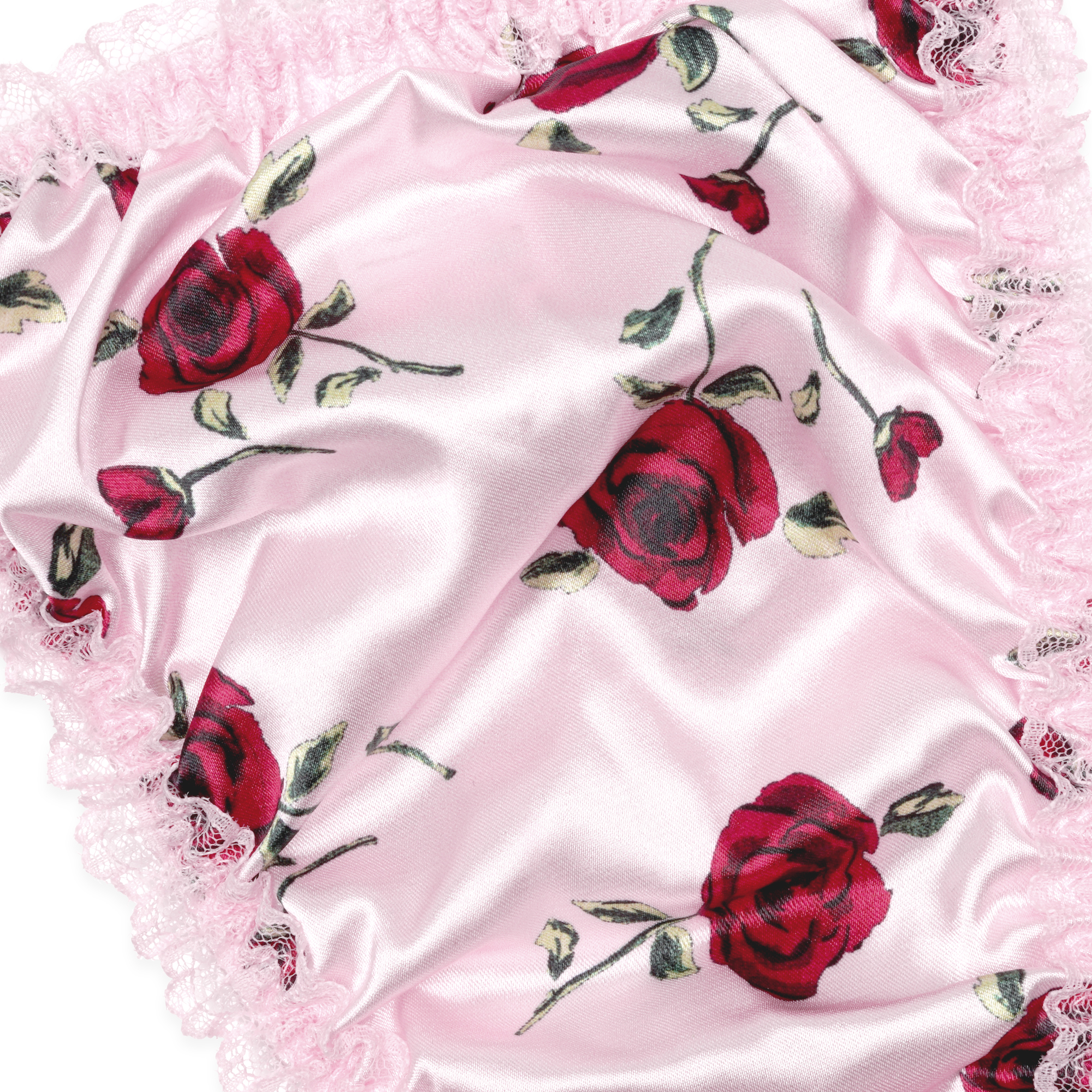 Silky Satin Sissy CDTV Frilly Lace Bikini Tanga Knickers Panties Size S-XXL - Picture 46 of 60