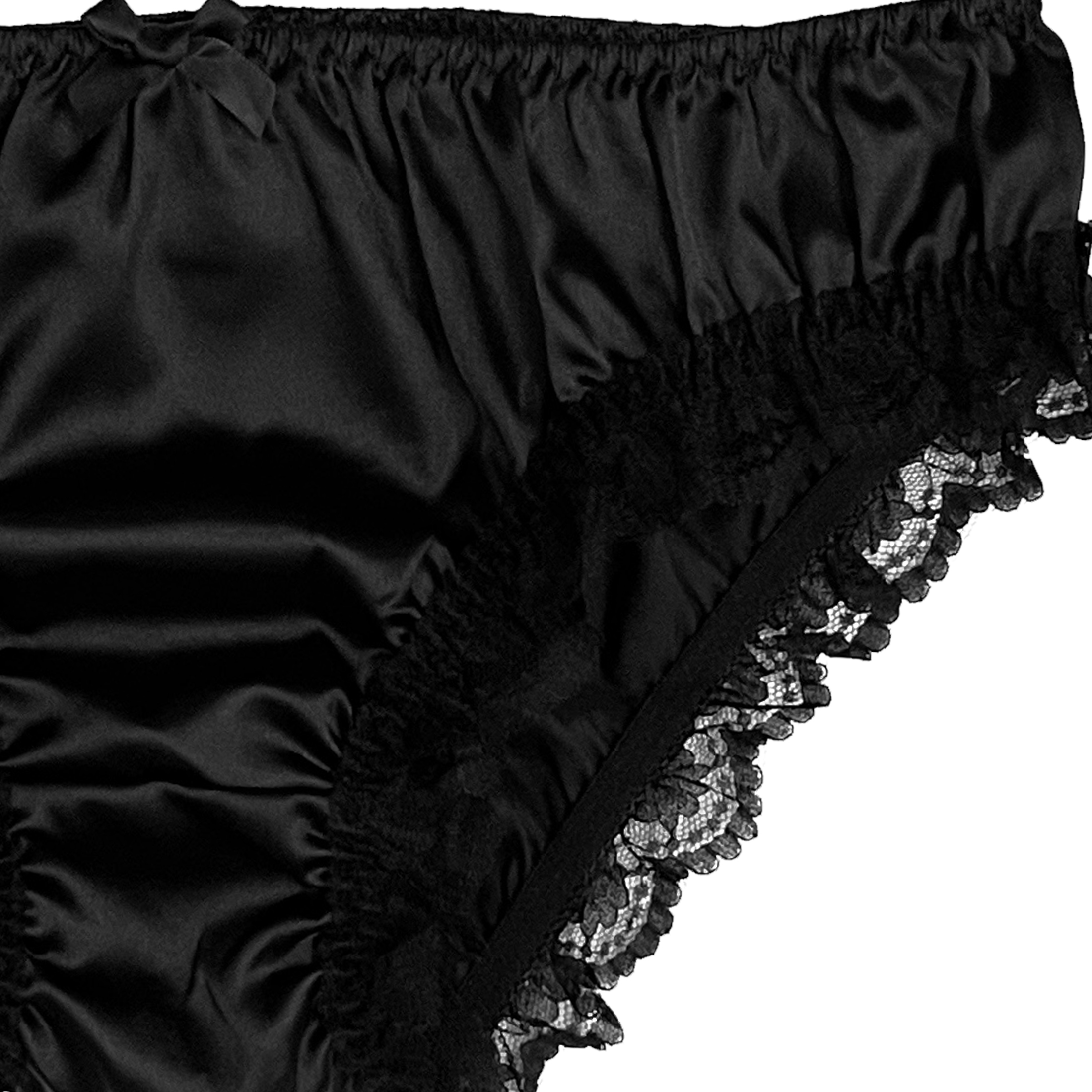 Satin Lace Frilly Sissy Cdtv Full Panties Knicker Briefs Underwear Size S Xxl Ebay 1983