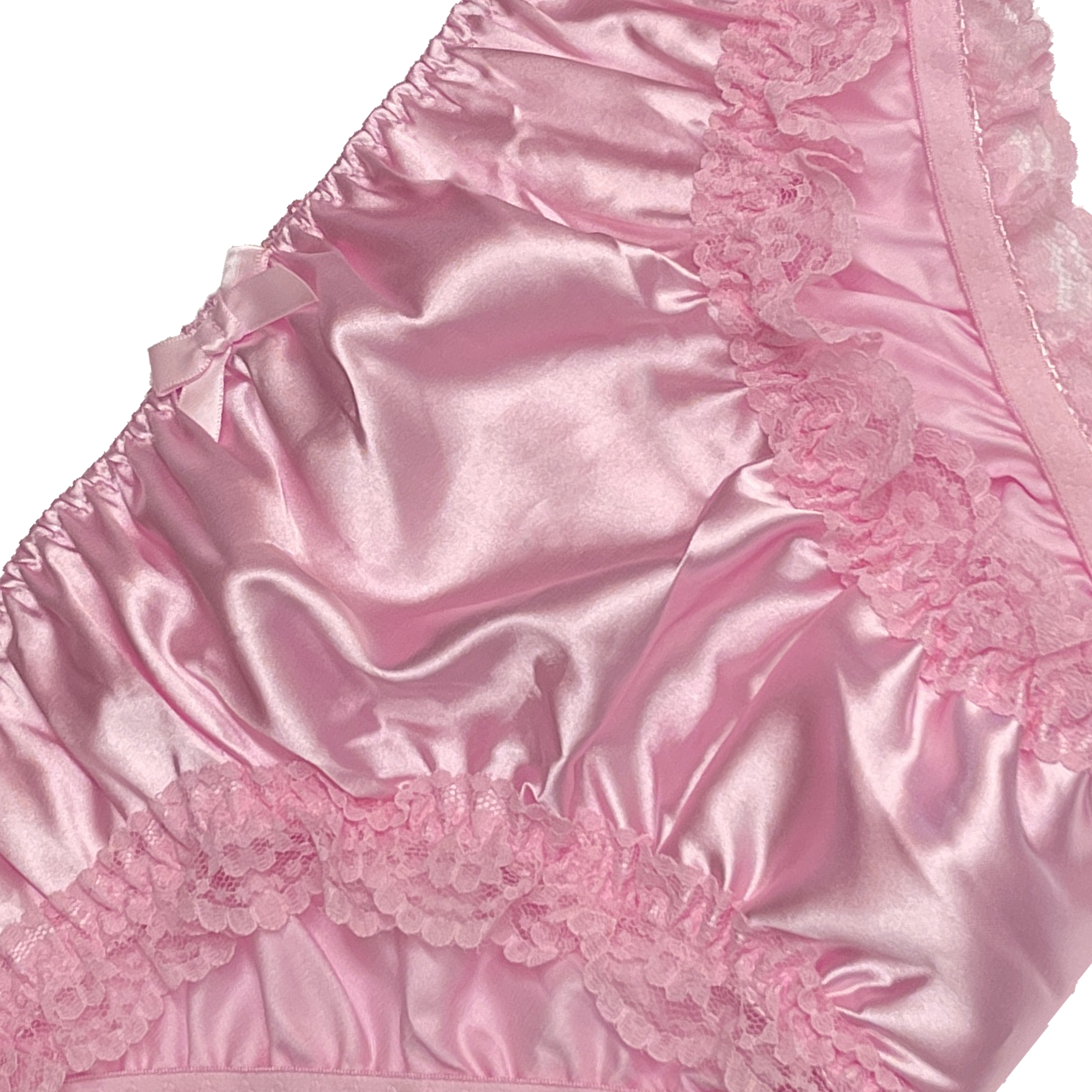 Satin Lace Frilly Sissy CDTV Full Panties Knicker Briefs Underwear Size S XXL EBay