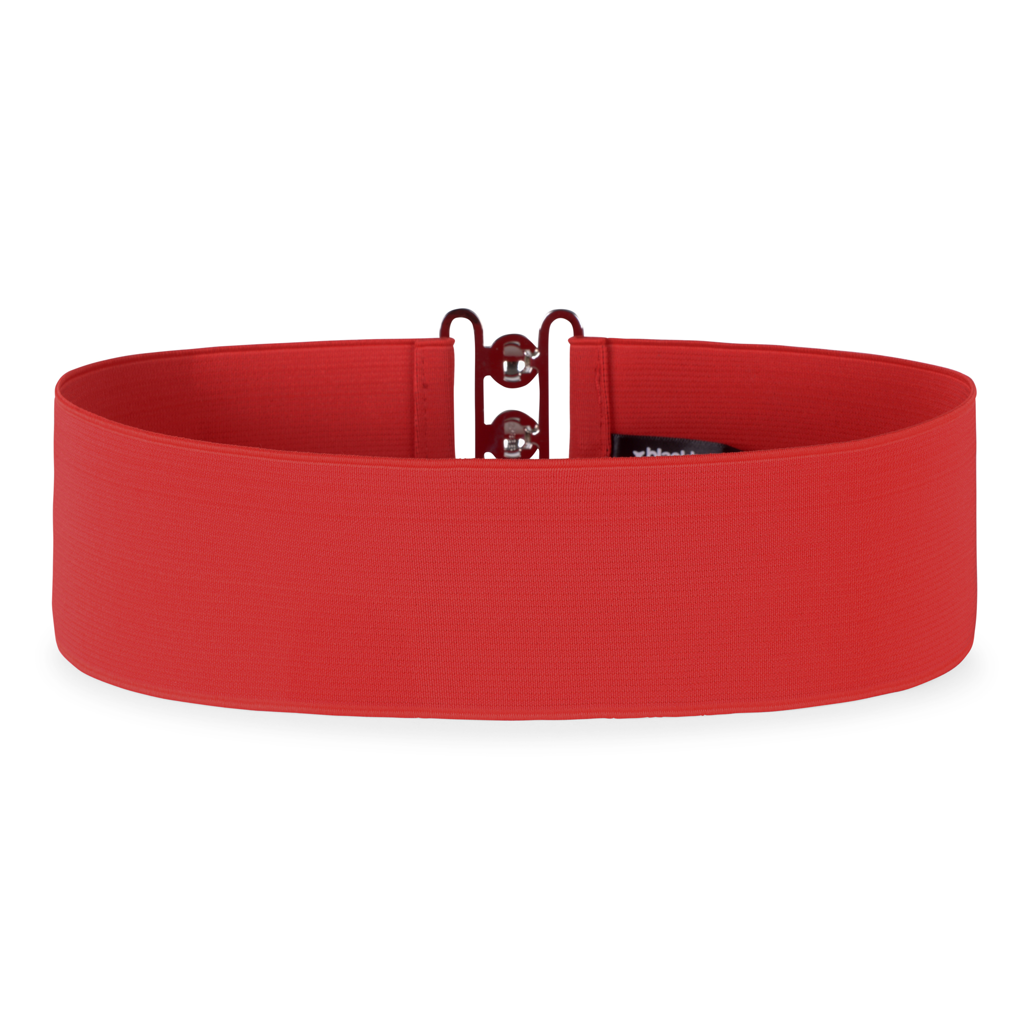 3 Inch Wide Waspie Elastic Waist Belt with Vintage Buckle BlackButterfly Red Vintage Buckle Waist Belt 14-16 - 3 Inch  main image 4
