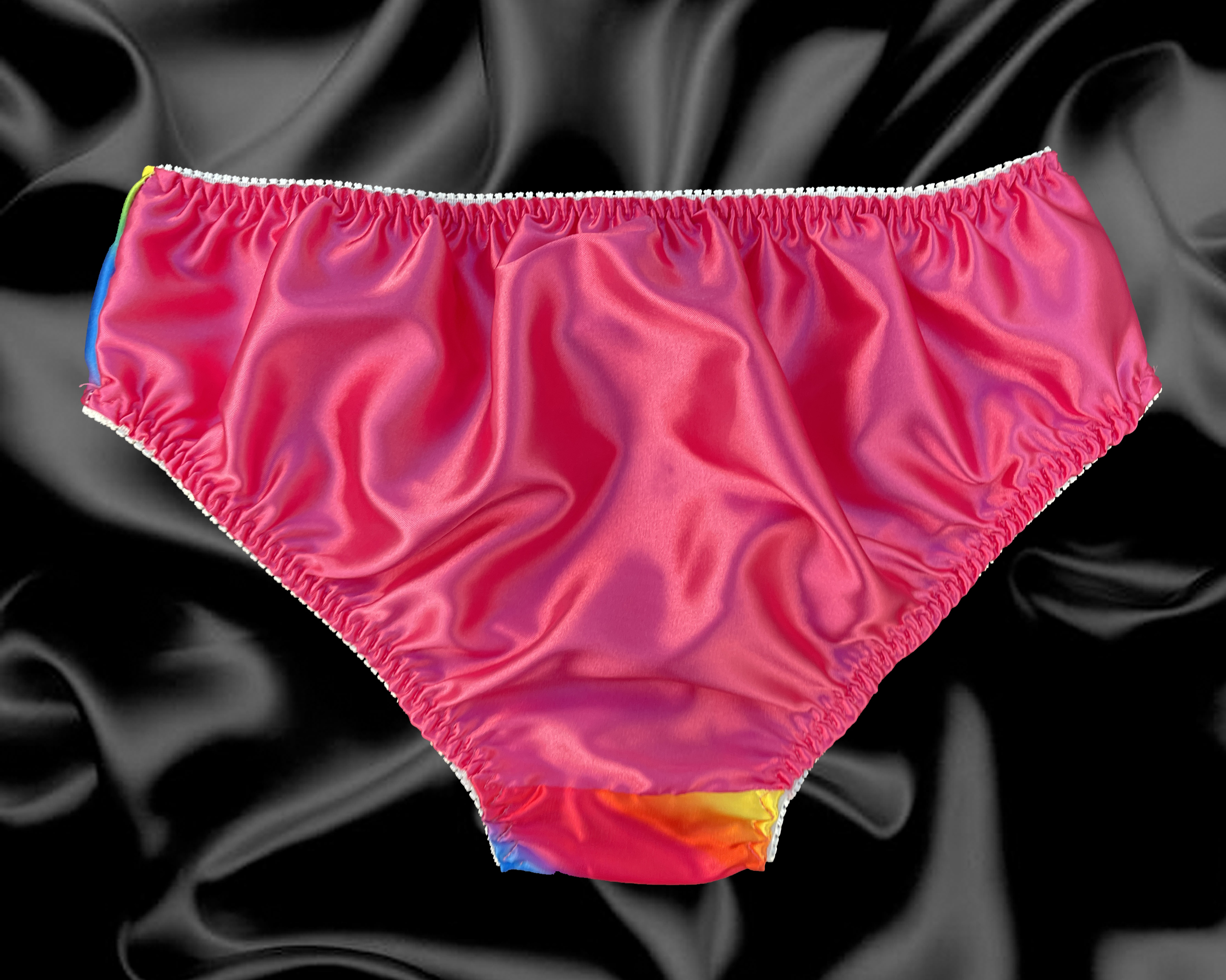 Men Satin Sissy Low Rise Pouch Tanga Panties Underwear Briefs CD TV