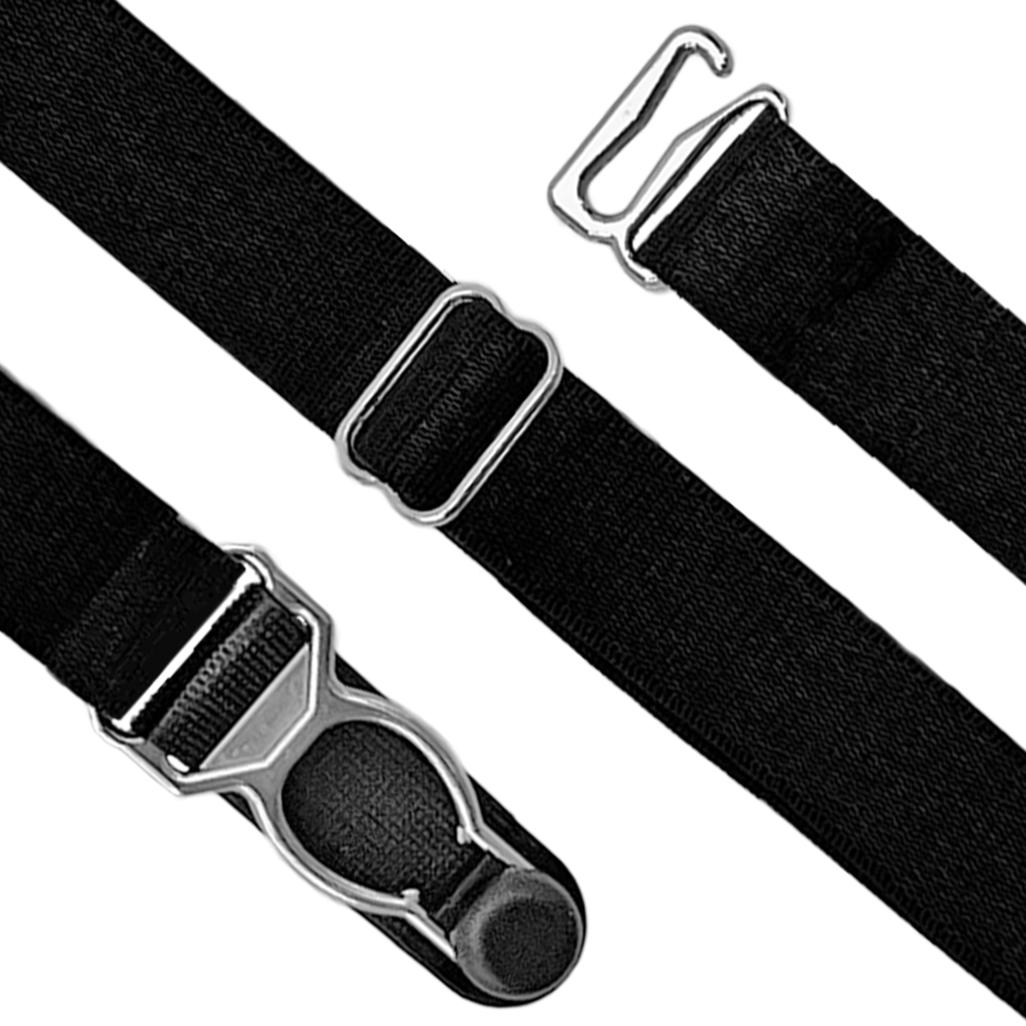 Adjustable Replacement Suspender Garter Belt Metal Clip Lingerie Hook Straps - Picture 8 of 9