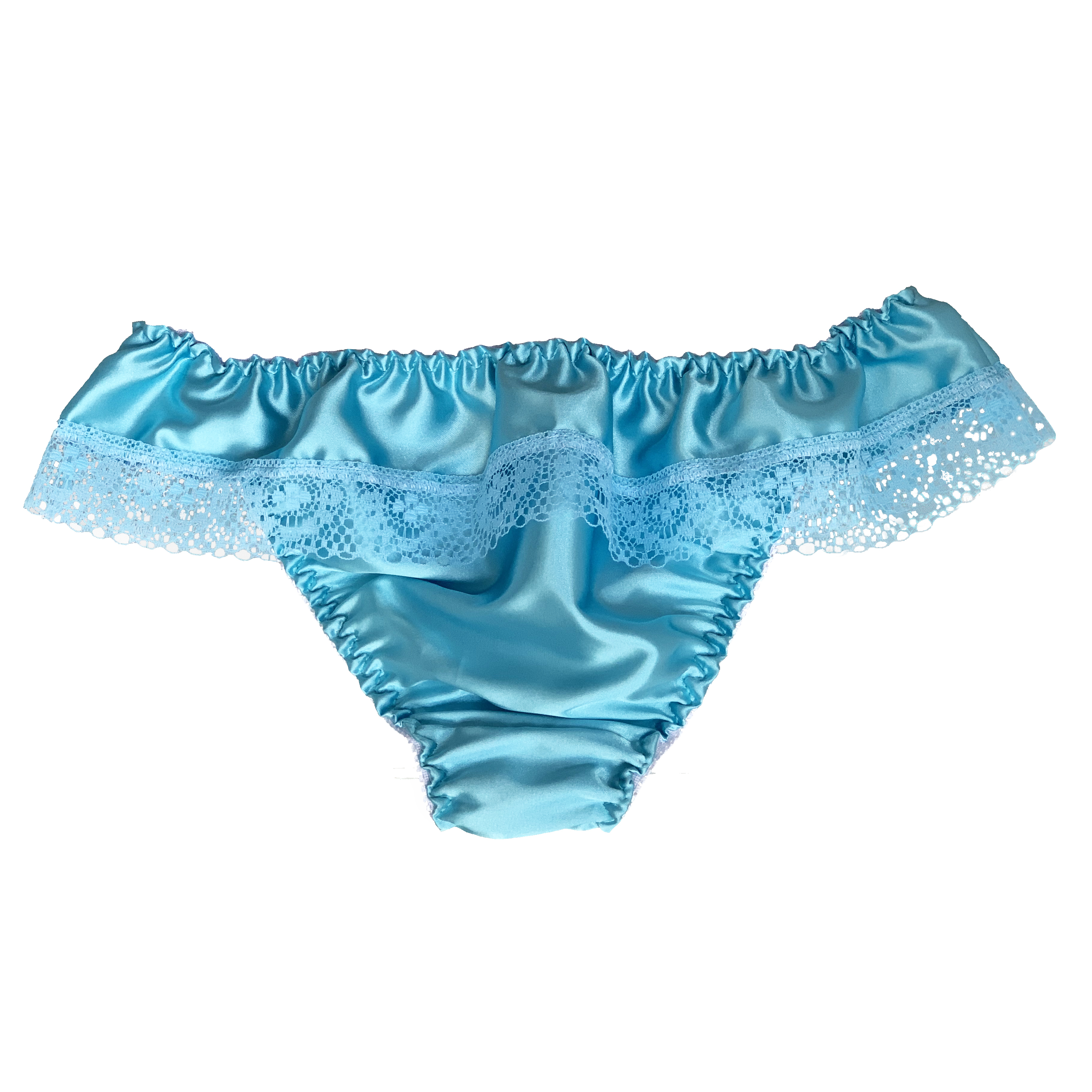 Satin Silky Frilly Lace Bikini Tanga Panties Knicker Underwear Size 10 20 Ebay