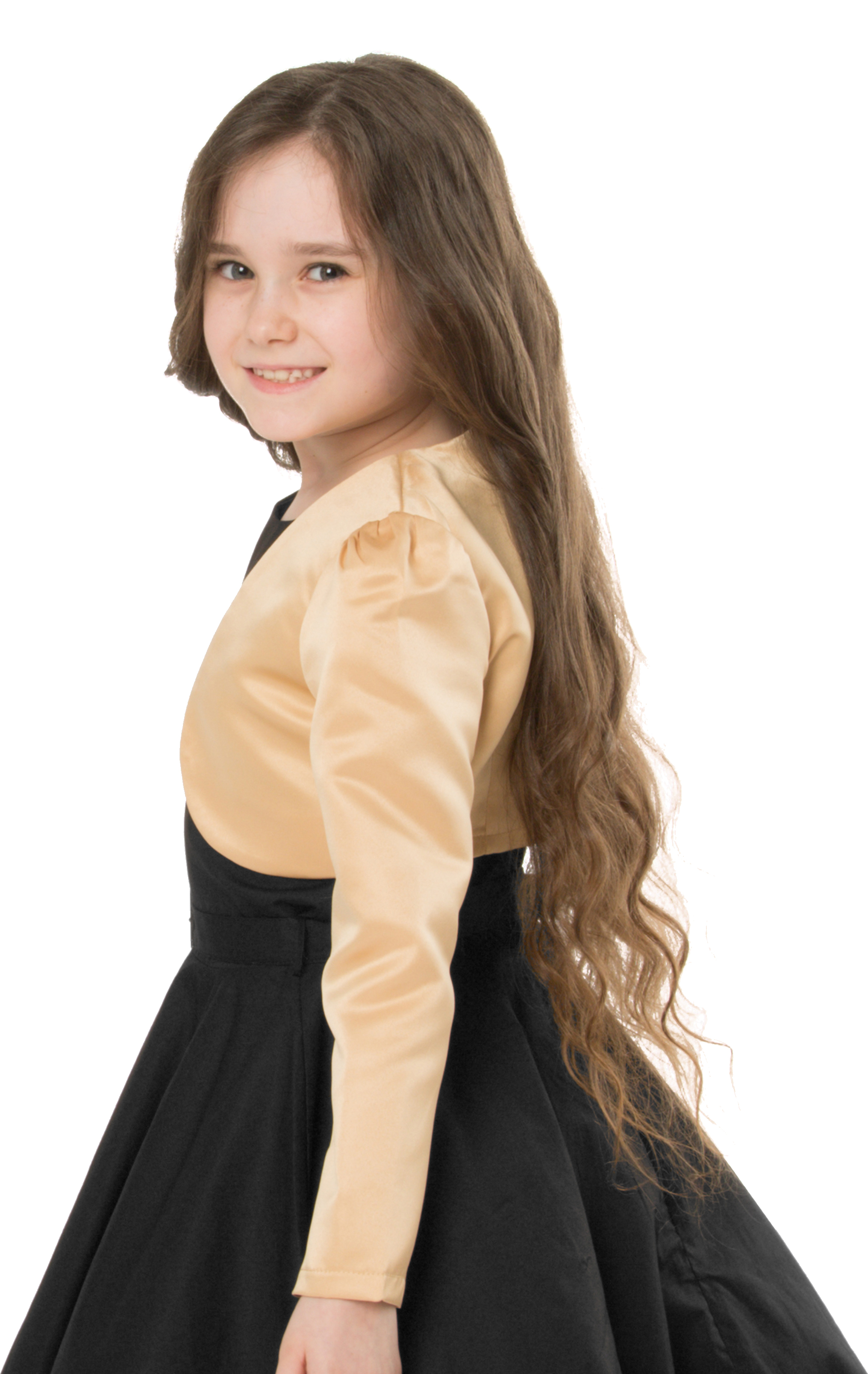 Boléro Manches 3/4 Pour Fille - Coton Doux - Inspiré Vintage - Taille Enfant - Marque BlackButterfly