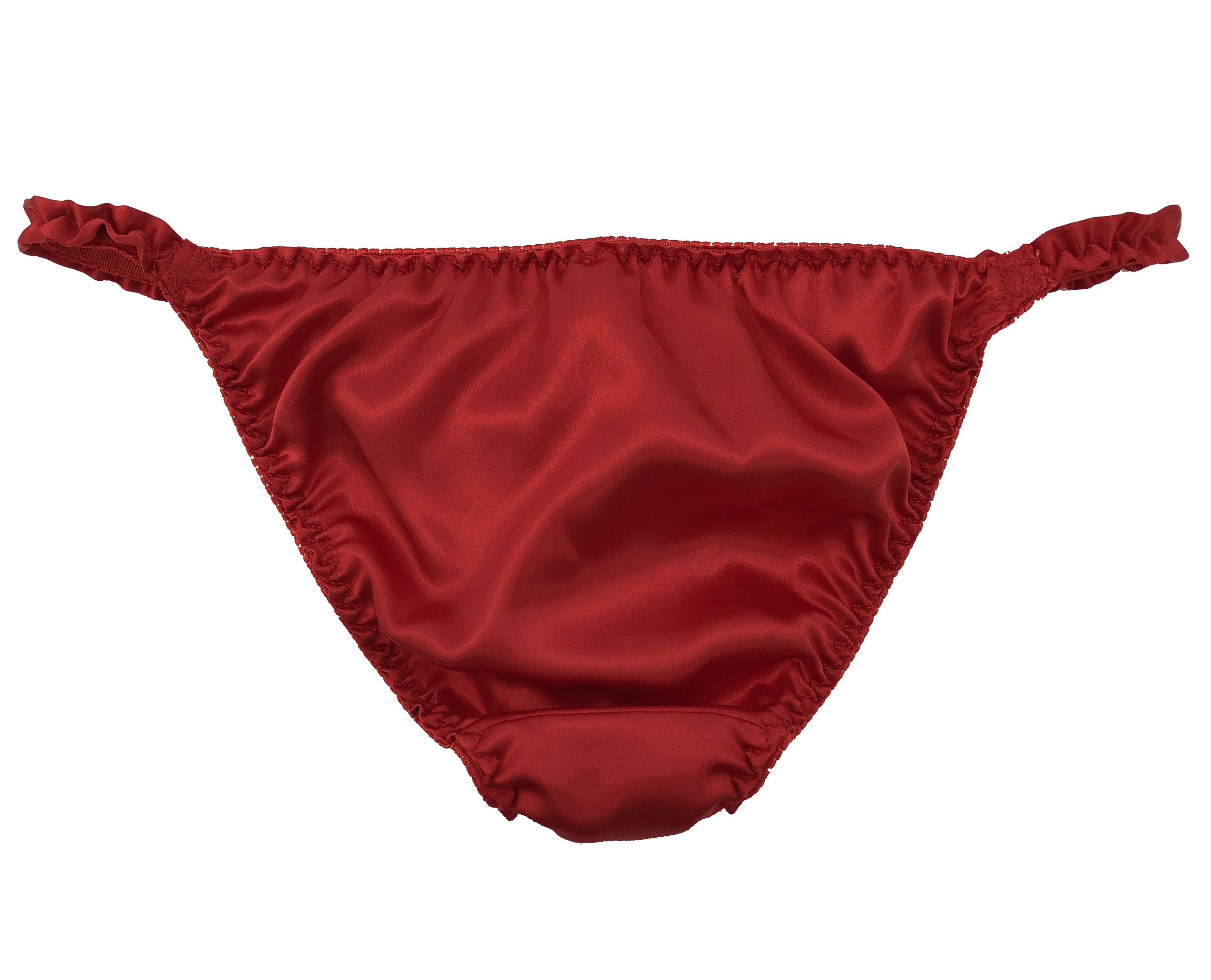 Red Satin Panties Pictures