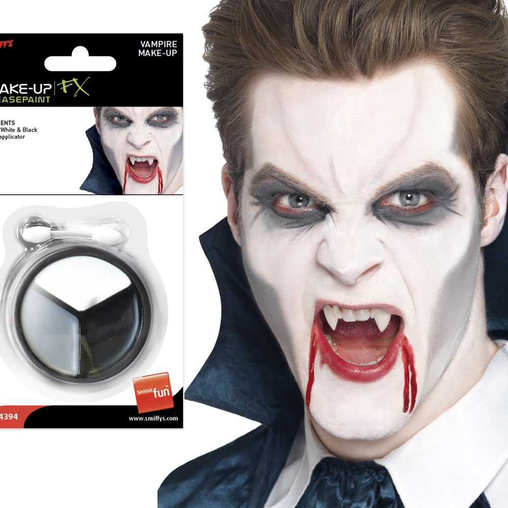 Halloween Make Up – Vampire Ghost Skeleton Zombie Fancy Dress Face ...