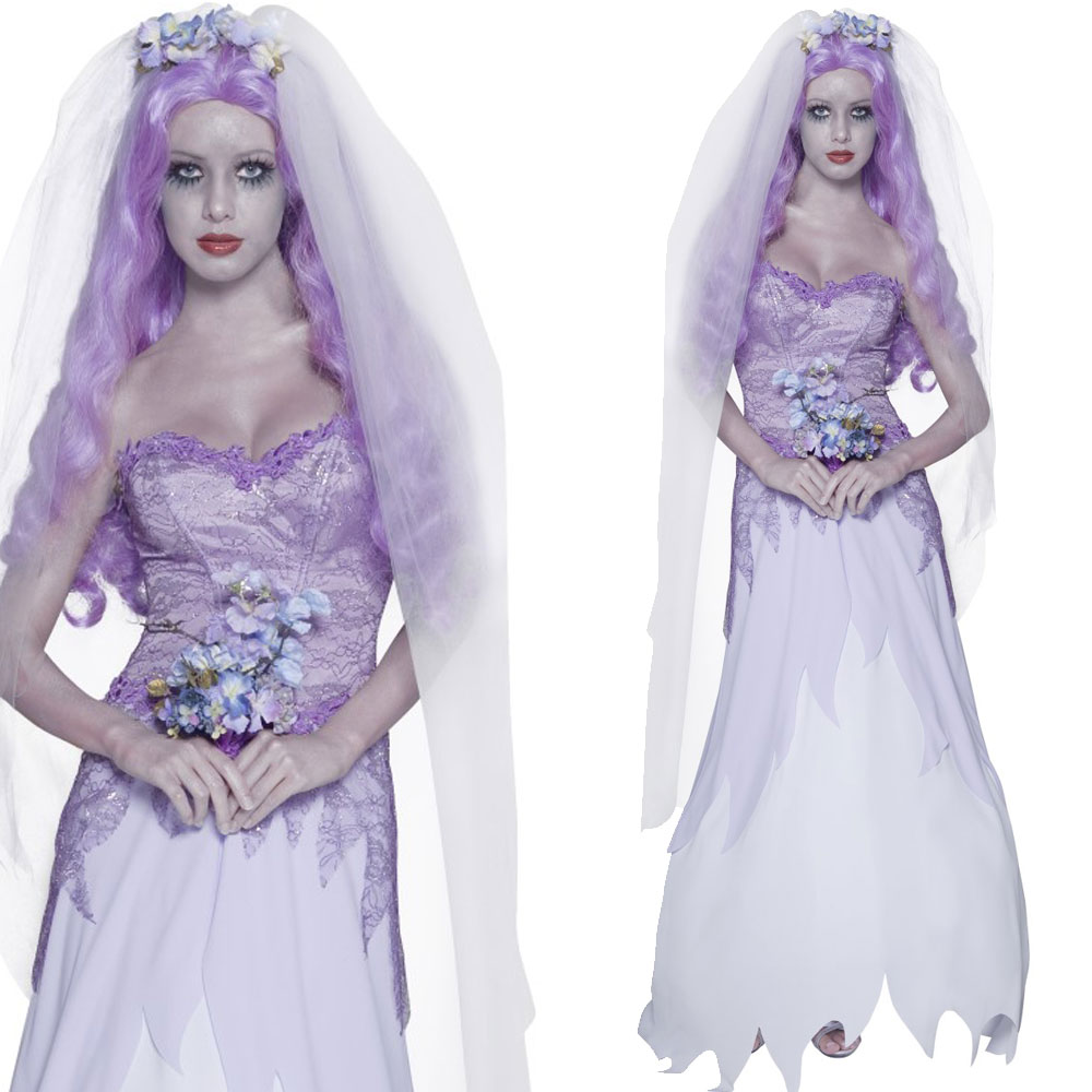 Corpse Bride Costume / Corpse Groom - Halloween Zombie Ghost Death ...