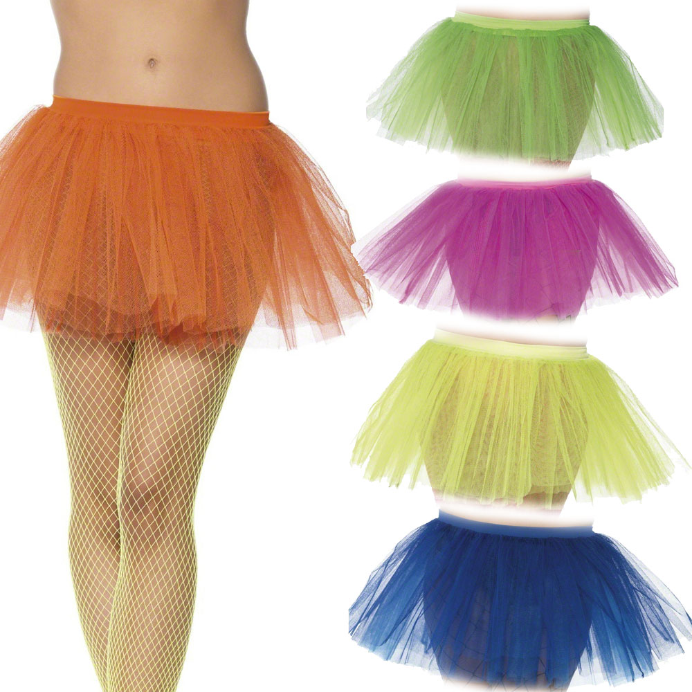 Stylex Tutu-Rock Damen - Elastischer 3-lagiger Partyrock In Leopardenmuster (Größe M)