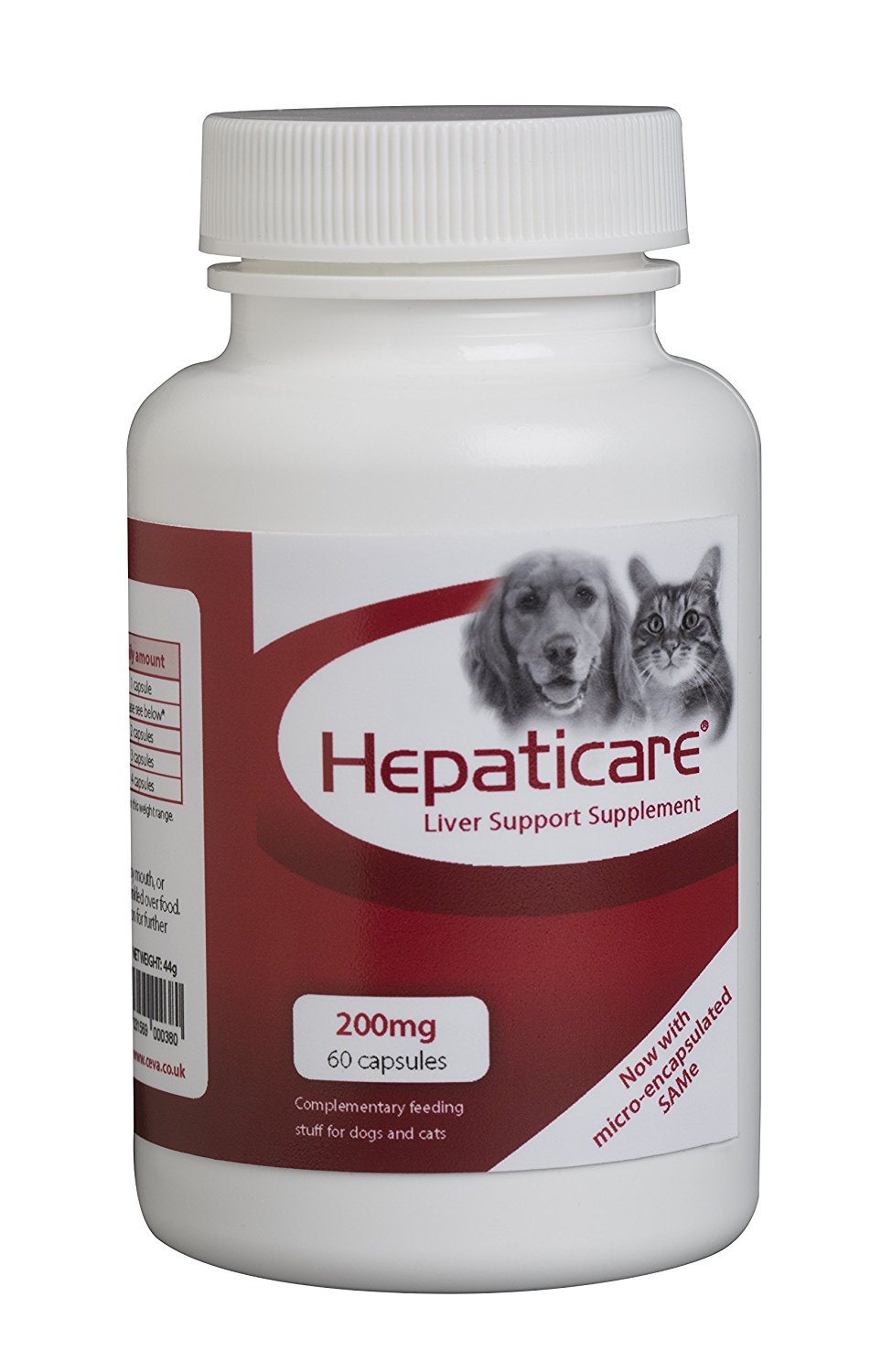 Hepaticare Capsules Liver Support Supplement For Cats & Dogs 50, 100