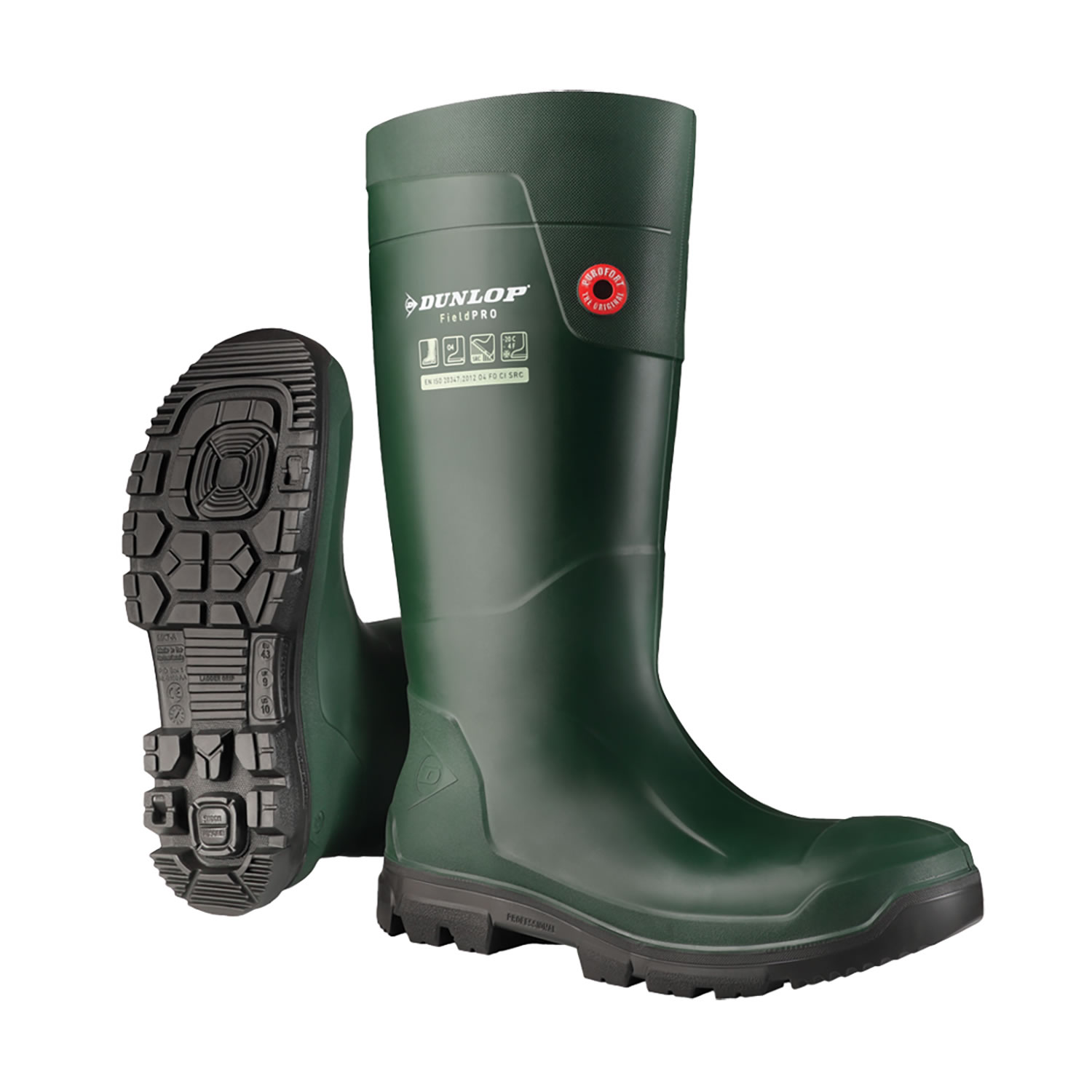 Green deals dunlop wellies