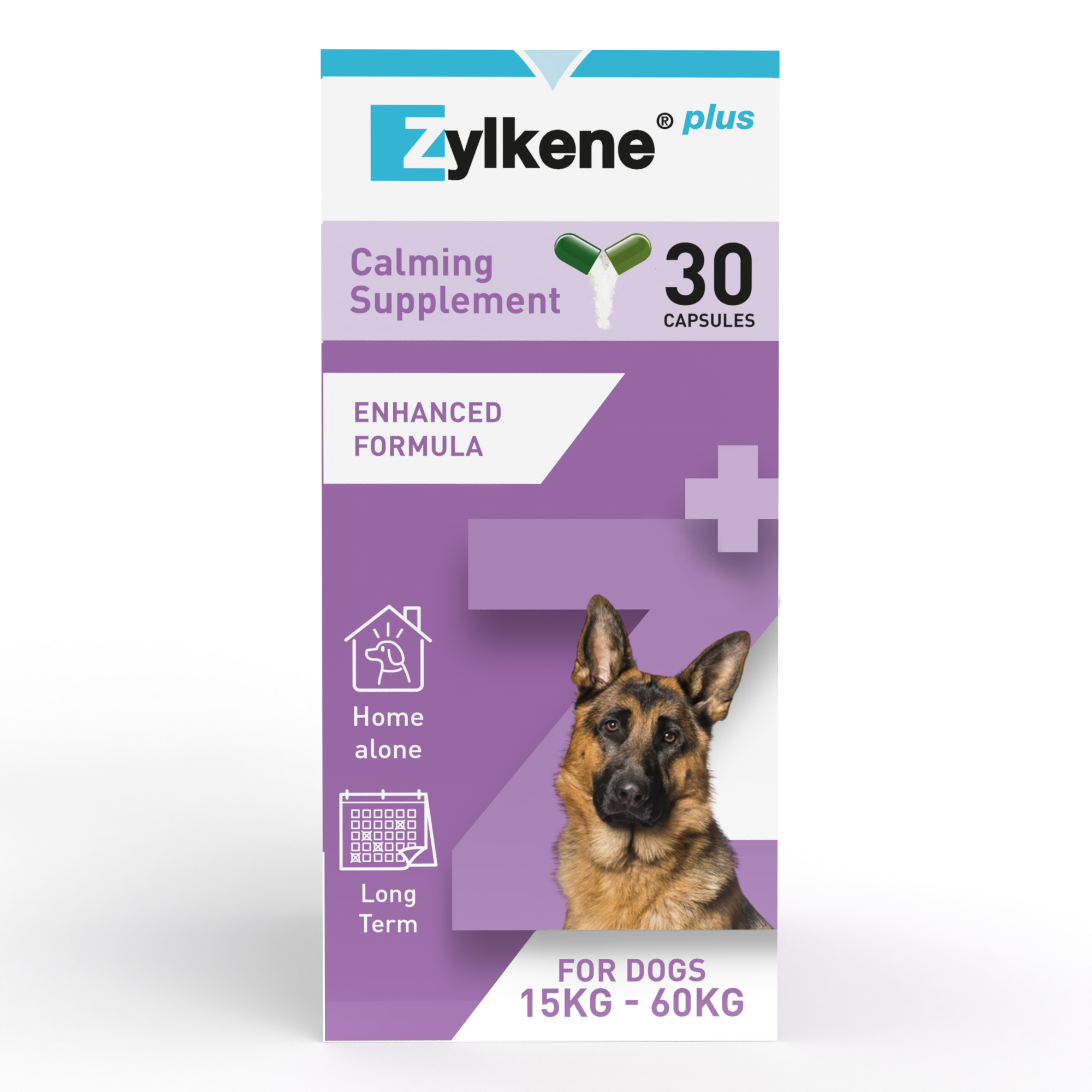 Zylkene Plus Calming Supplement For Cats and Dogs Anxiety Stress Relief