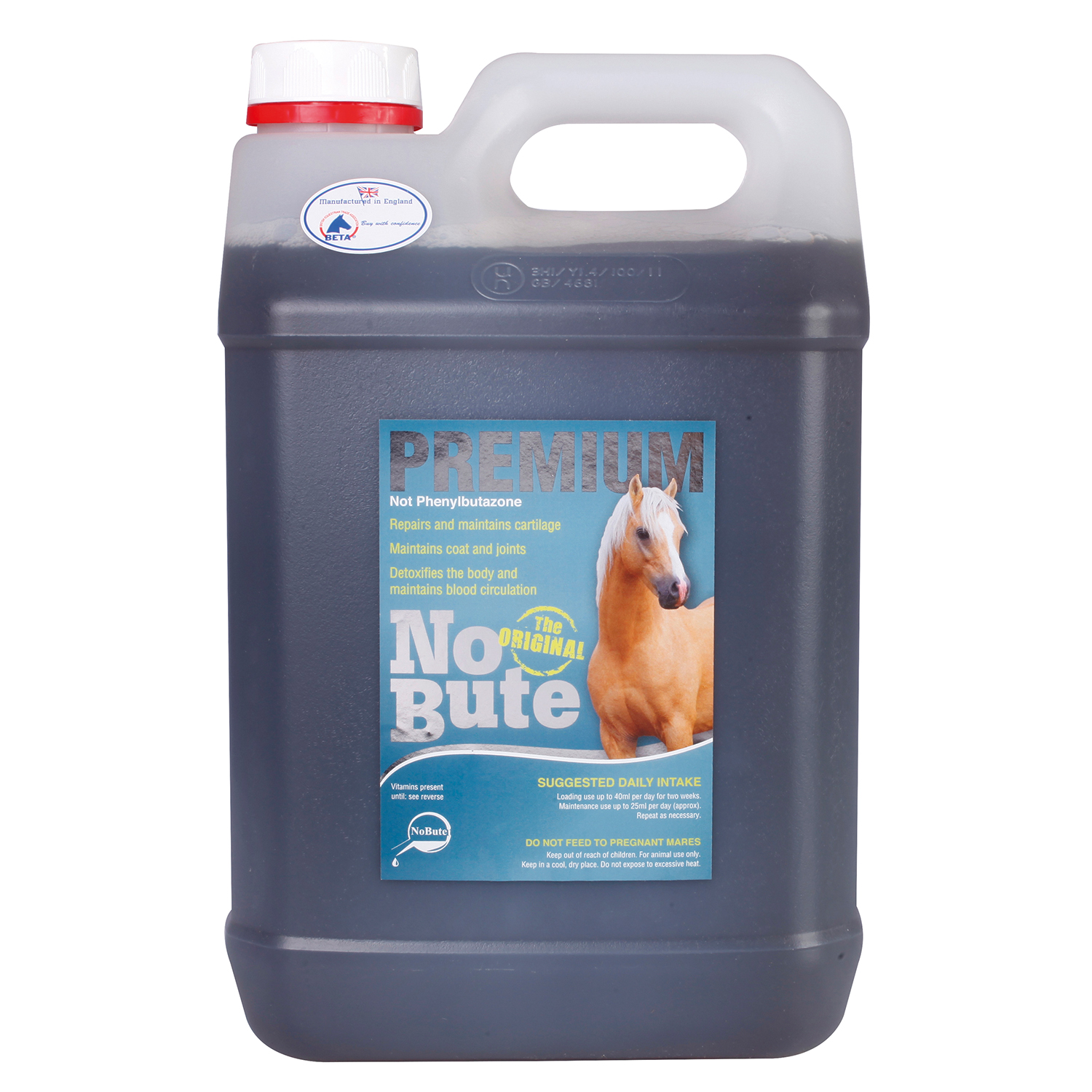 Animal Health Company No Bute Premium Supplement For Horses Equestrian All Sizes