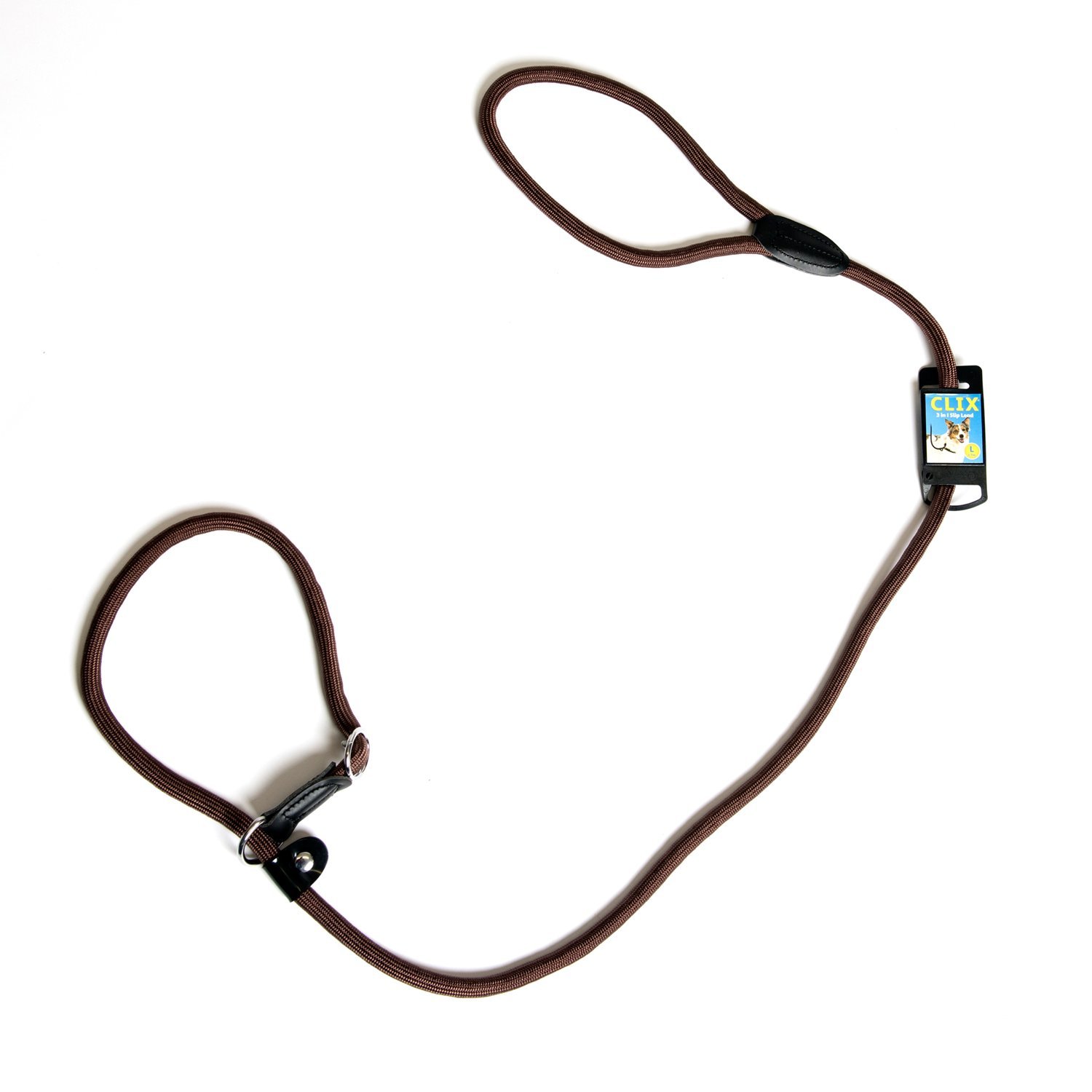 Dog Lead Company Of Animals In Slip Lead Head Collar Brown Small  Long