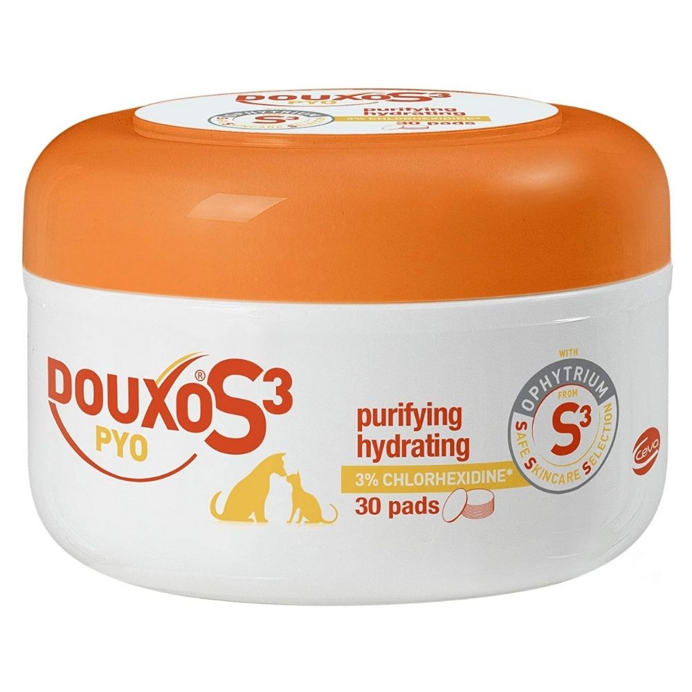 Douxo S3 Care, Calm, Pyo, Seb Shampoo, Mousse, & Cleaning Pads For Dogs & Cats - Picture 12 of 13