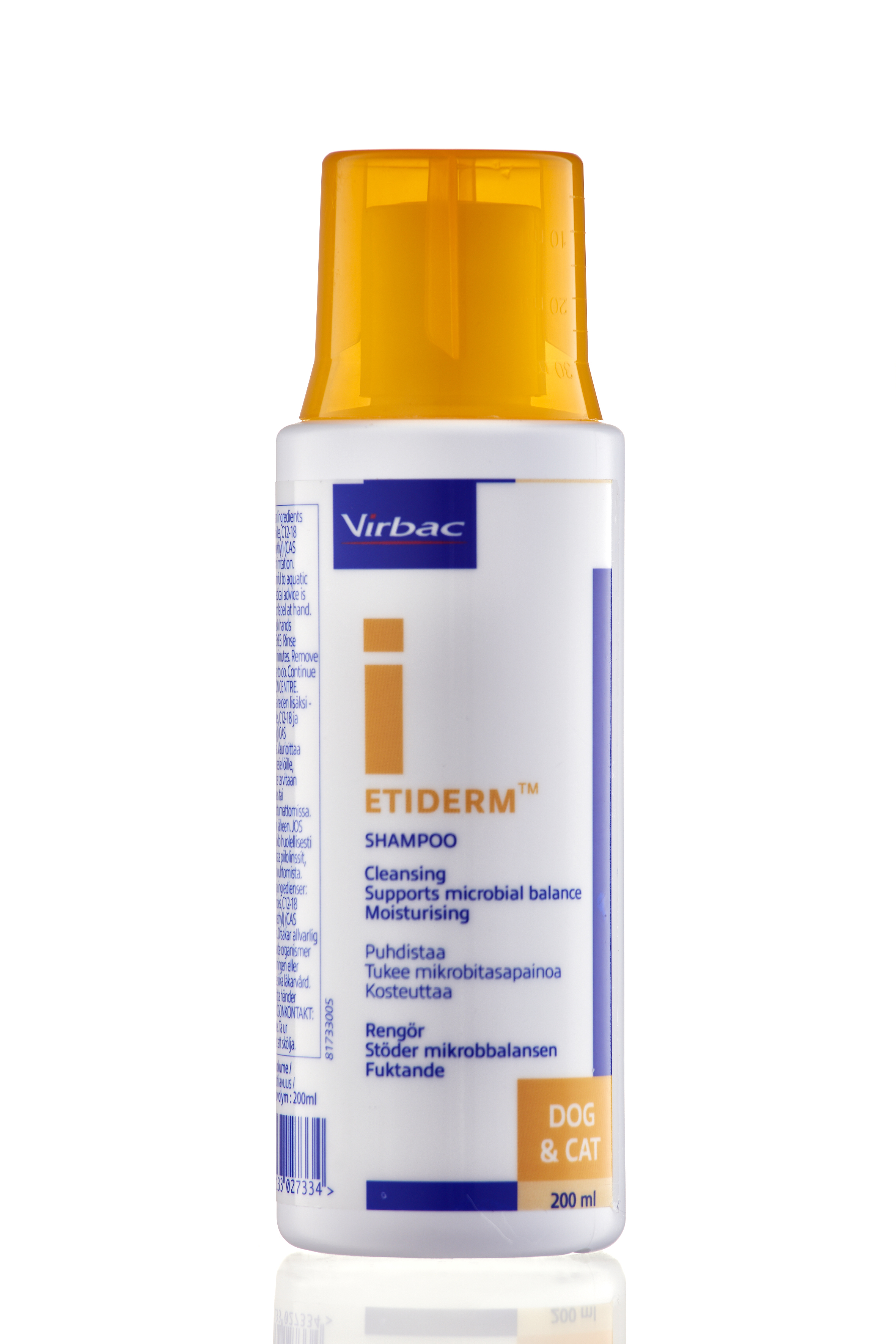 Virbac Etiderm Antiseptic Dog Cat Regular Shampoo For Skin Conditions