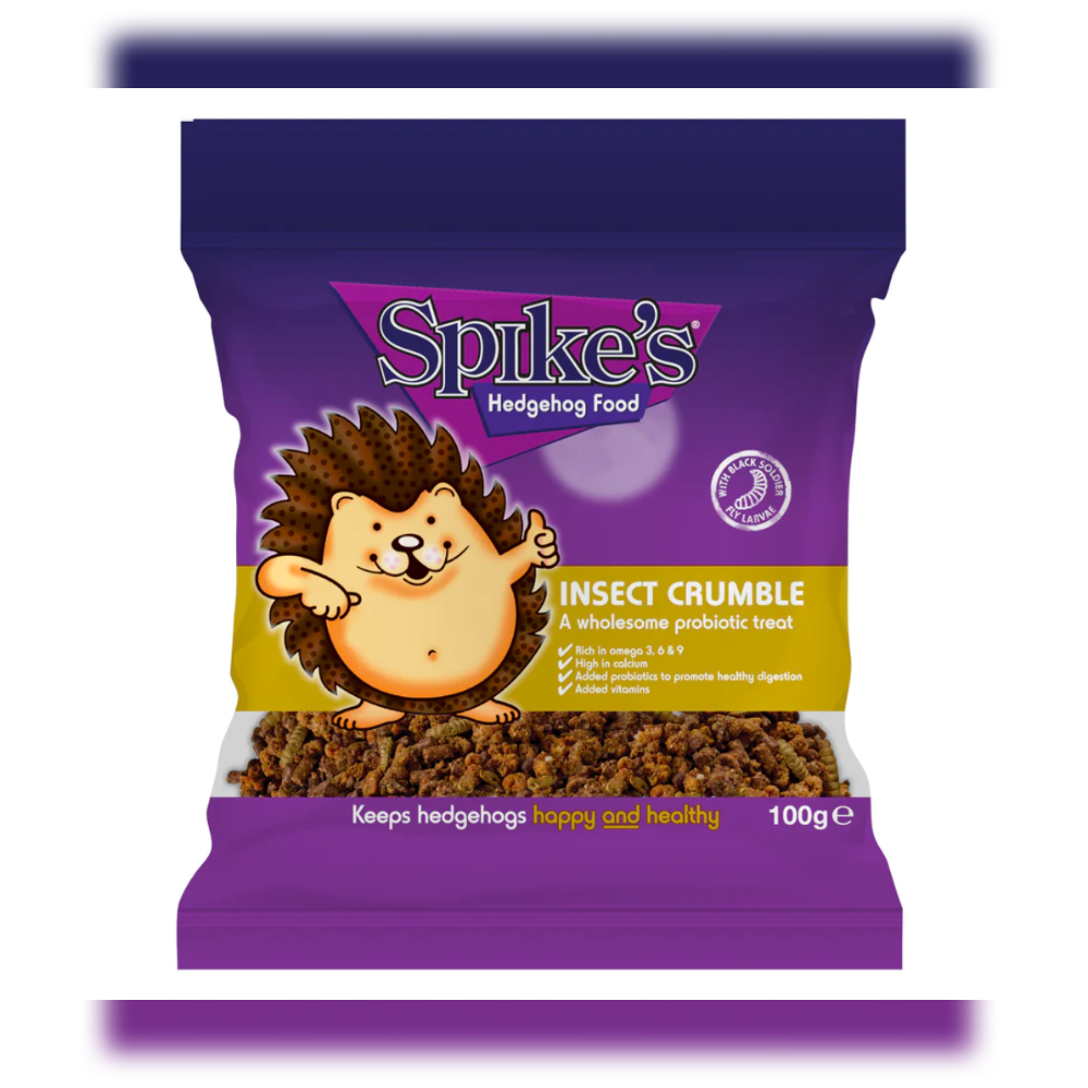 Spikes Hedgehog Food | Wet | Dry | Insects and Bowls | 100% natural and