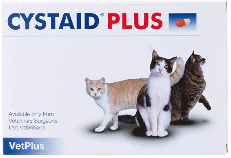 Cystaid Plus For Cats 30 Sprinkle Capsules UTI Cystitis Bladder Urinary