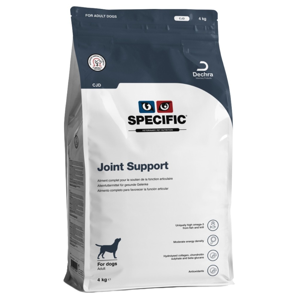 Dechra Specific Dog Food CJD Stiff Joint Support Adult Dry With