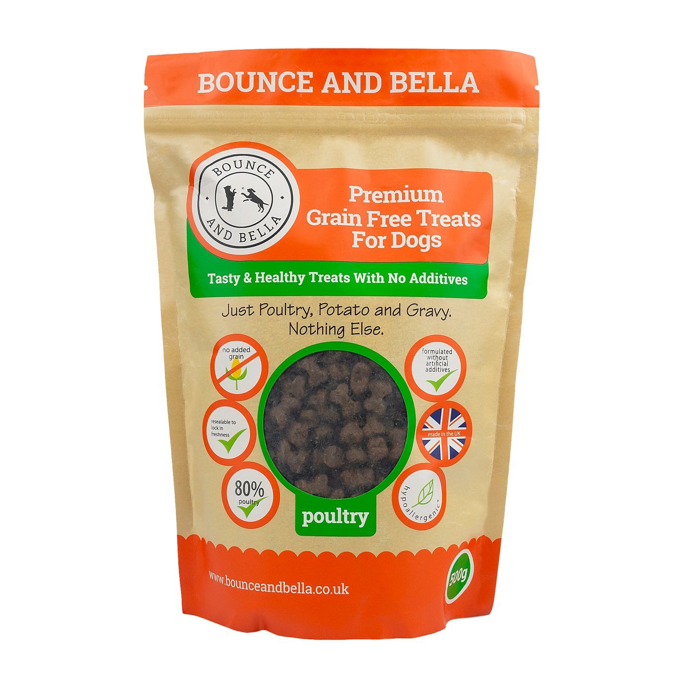 bounce and bella grain free dog treats