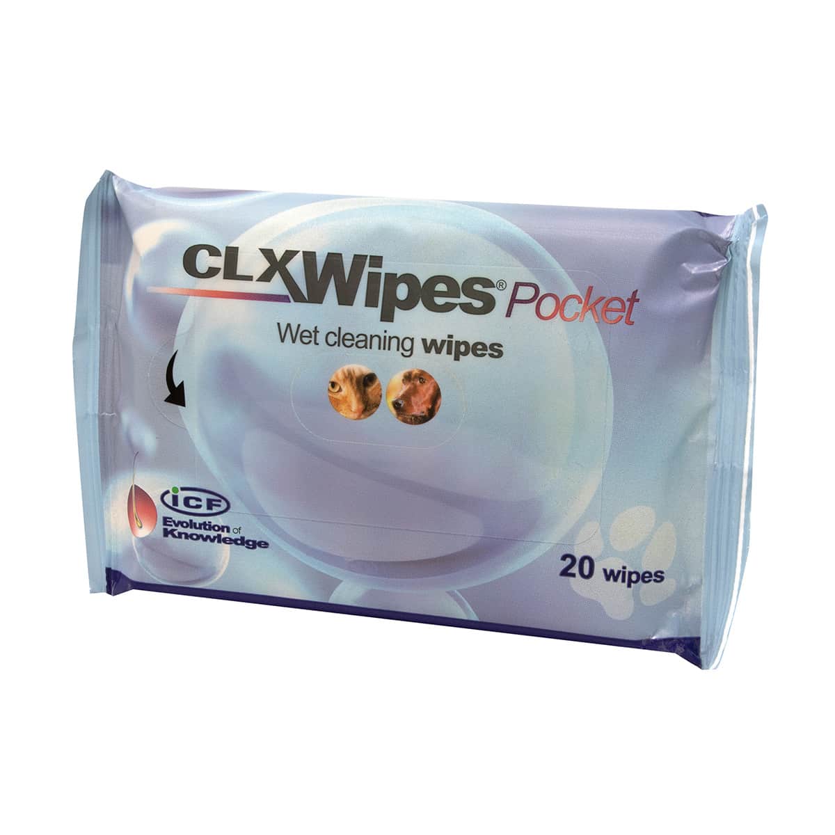 Clx Cleansing Wipes For Cats Dogs Pack Of 20 Odour Reducing Cleaning   Xpai5crccws 