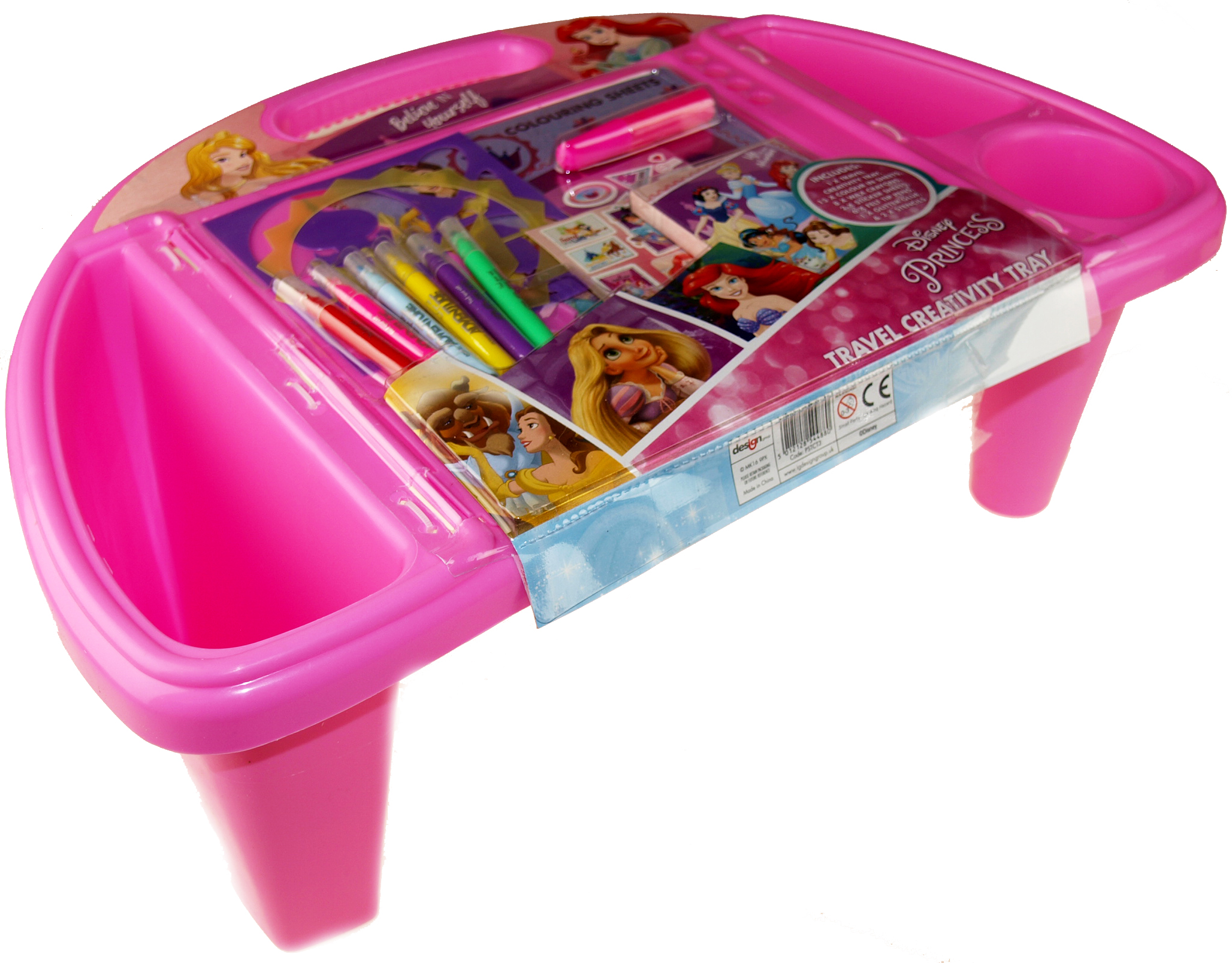 Disney Princess Table / Lap Activity Travel Tray Great for Car Trips