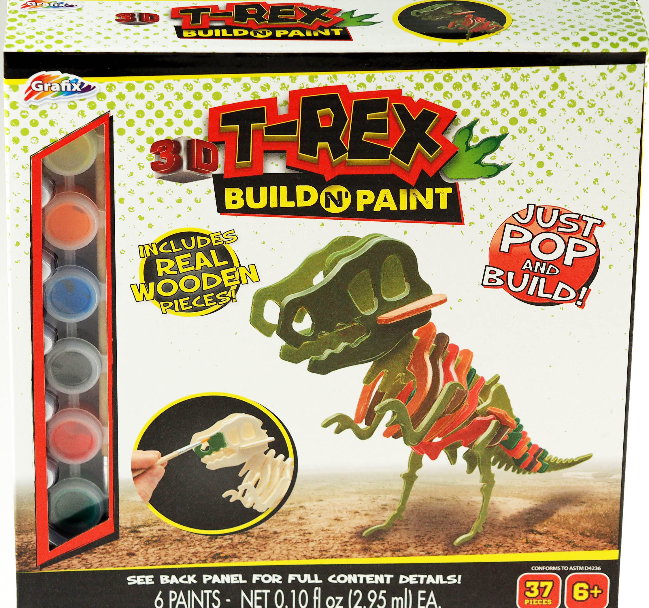 grafix dinosaur construction kit