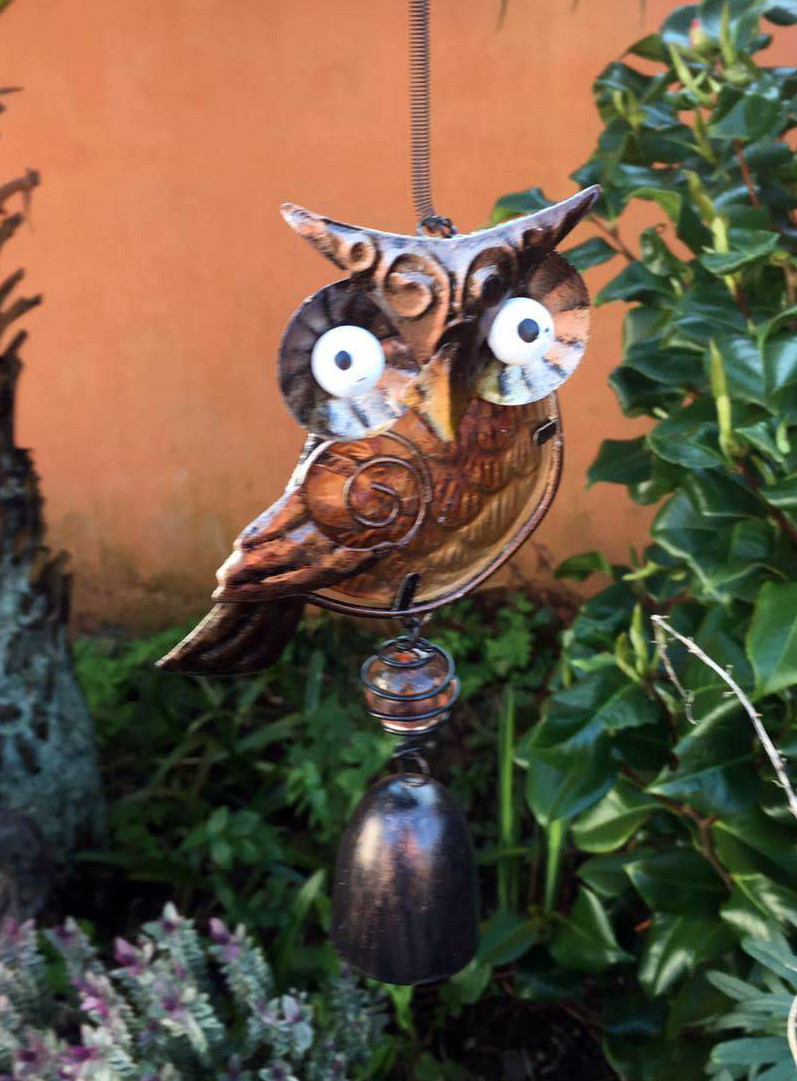 Large Metal & Glass Hanging Sun Catcher / Wind Chime Home Garden Decorations - Picture 37 of 94