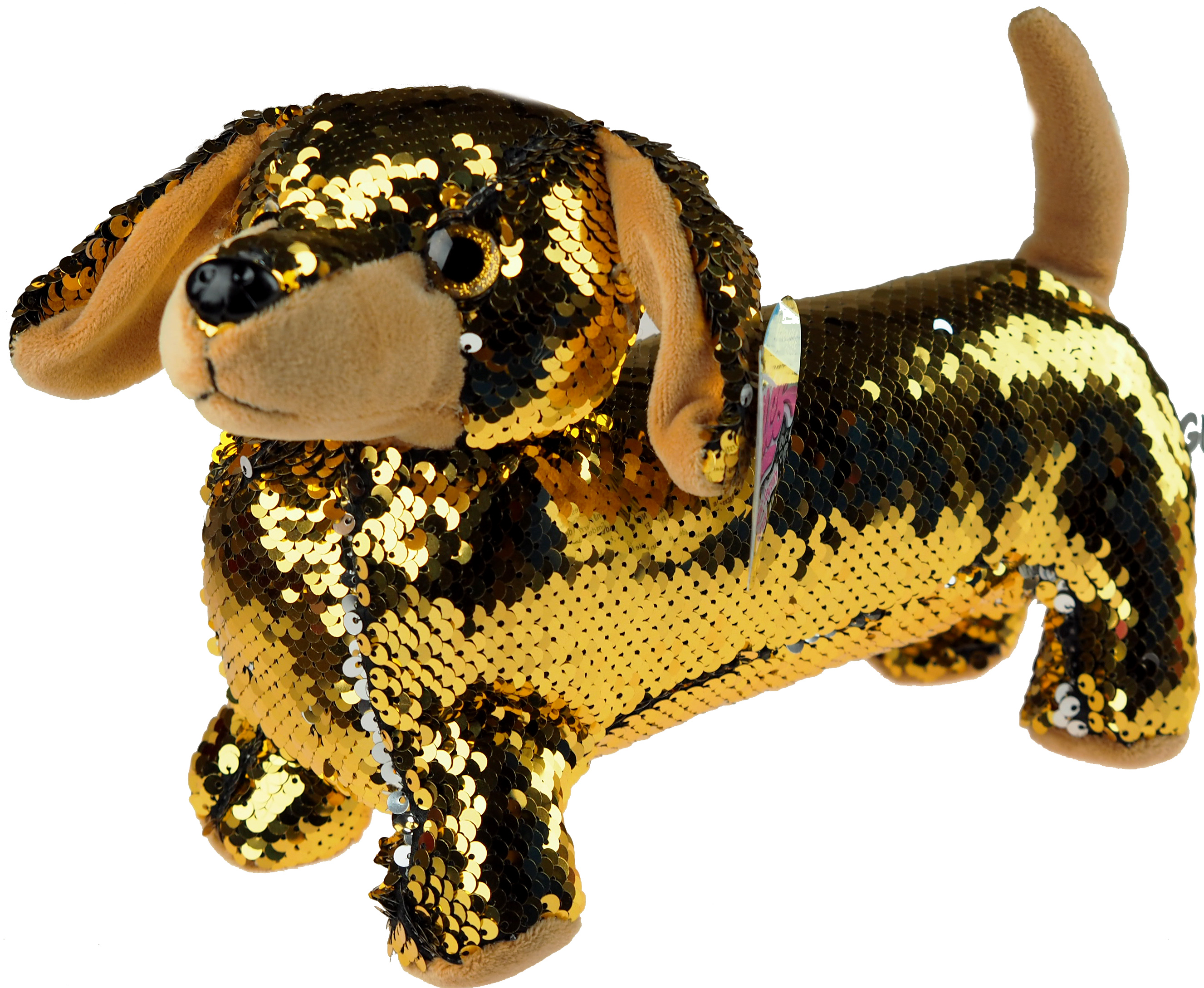 sausage dog cuddly toy