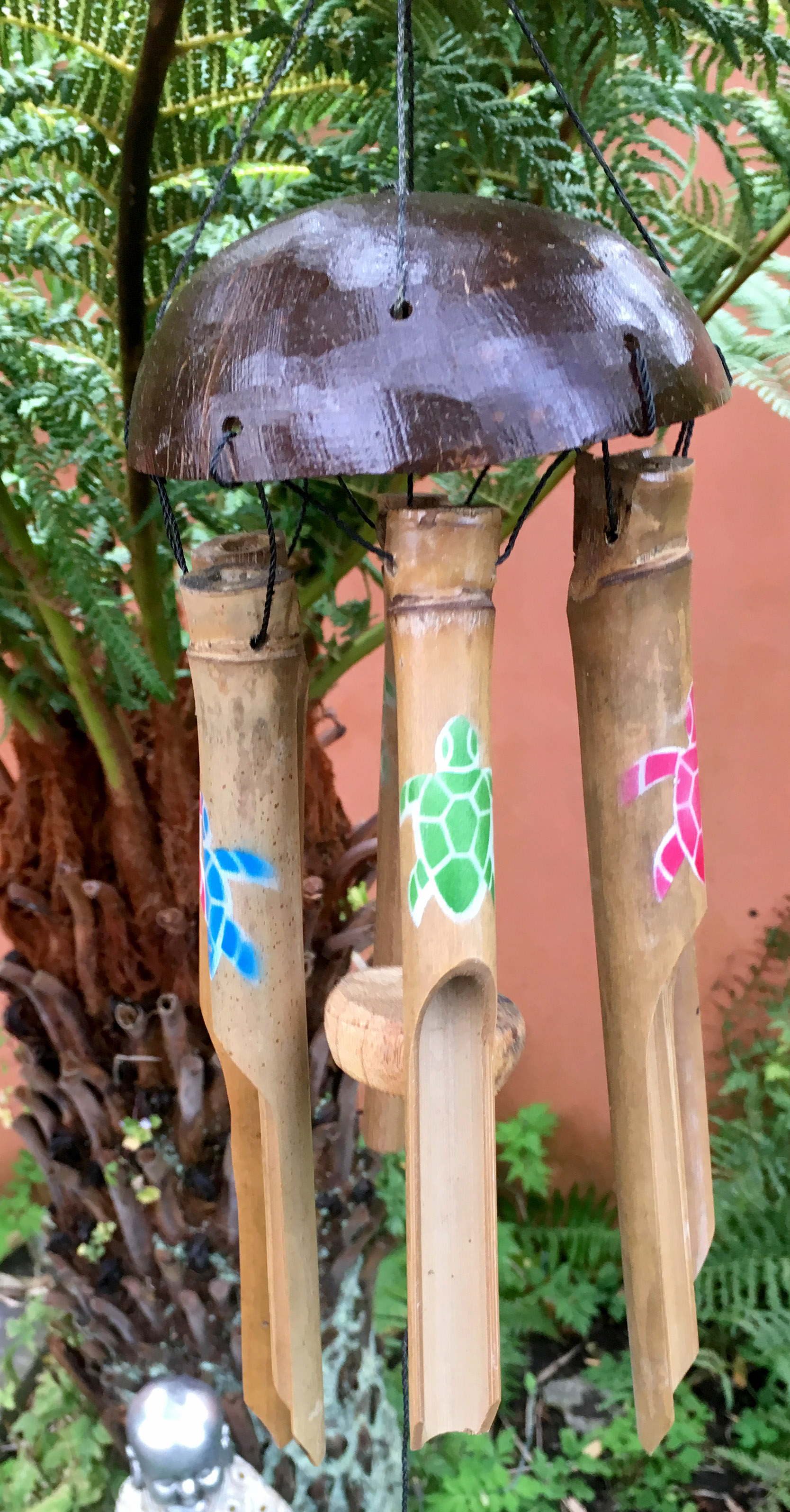 Various Designs Large 40-105cm Handmade Fair Trade Coconut & Bamboo Windchimes