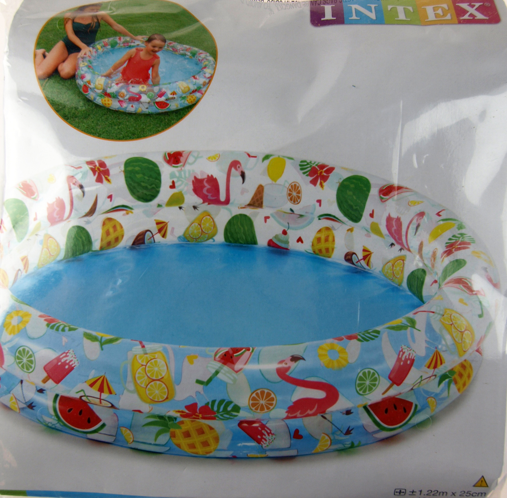 flamingo paddling pool