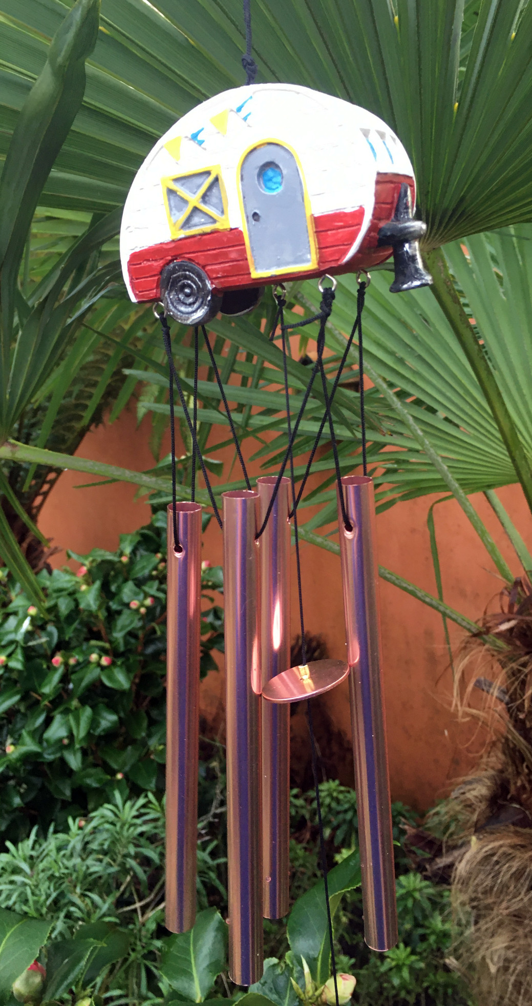 Large Metal & Glass Hanging Sun Catcher / Wind Chime Home Garden Decorations - Picture 7 of 94