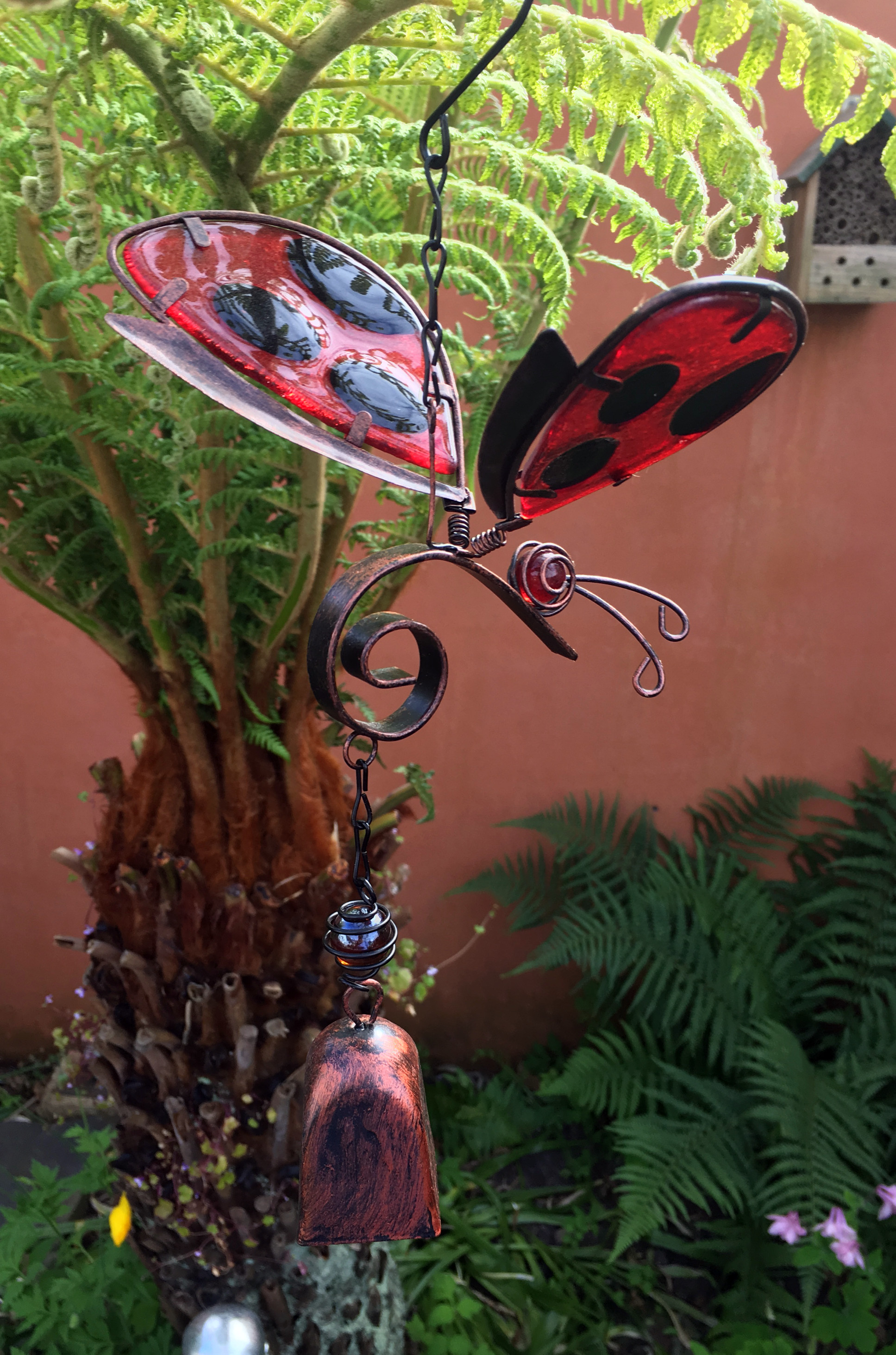 Large Metal & Glass Hanging Sun Catcher / Wind Chime Home Garden Decorations - Picture 45 of 94