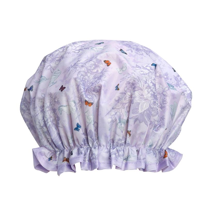 Bodylife Shower Cap Reusable Waterproof Bath Hat Adjustable Adult
