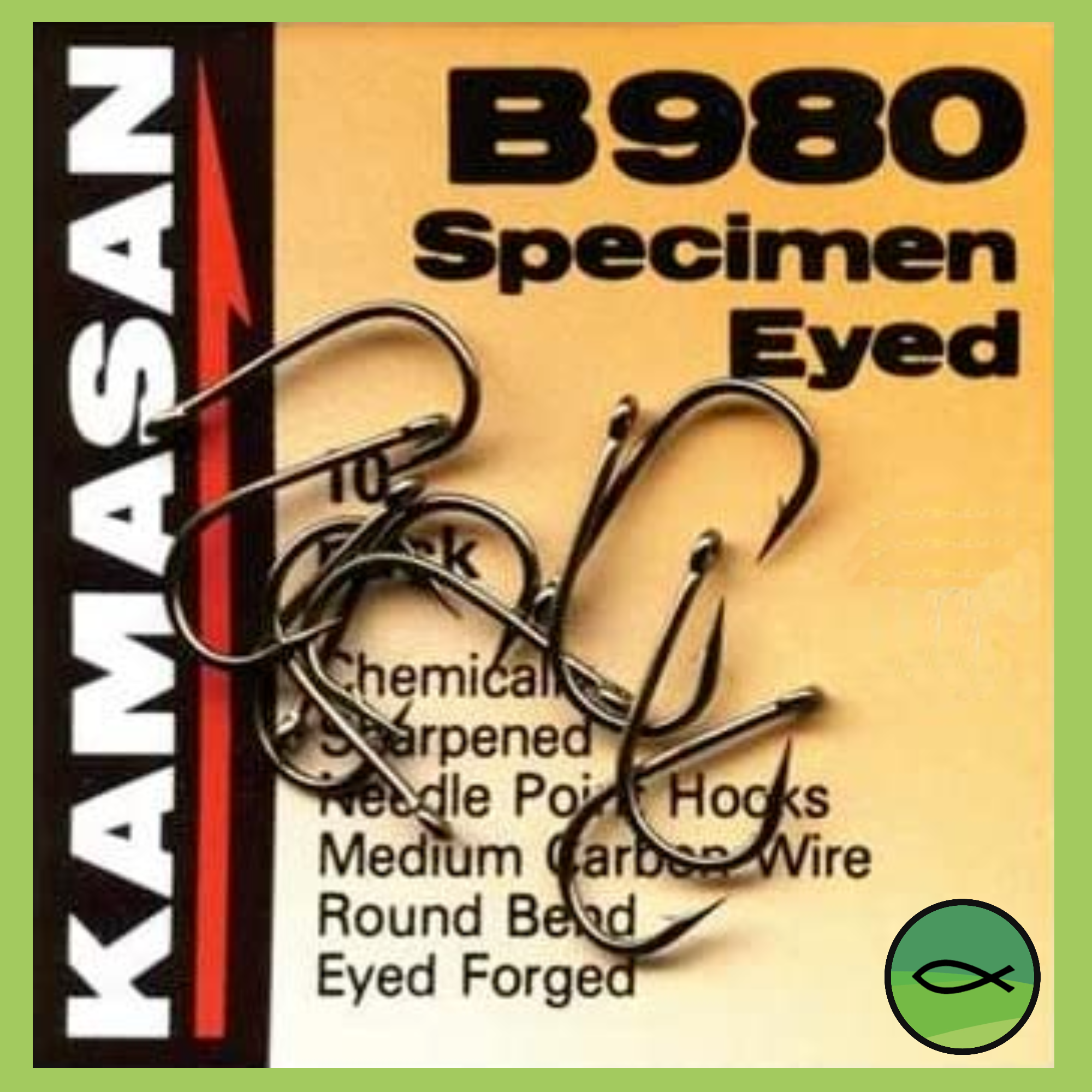 Kamasan Specimen B980 Barbed Hooks Coarse Match Fishing