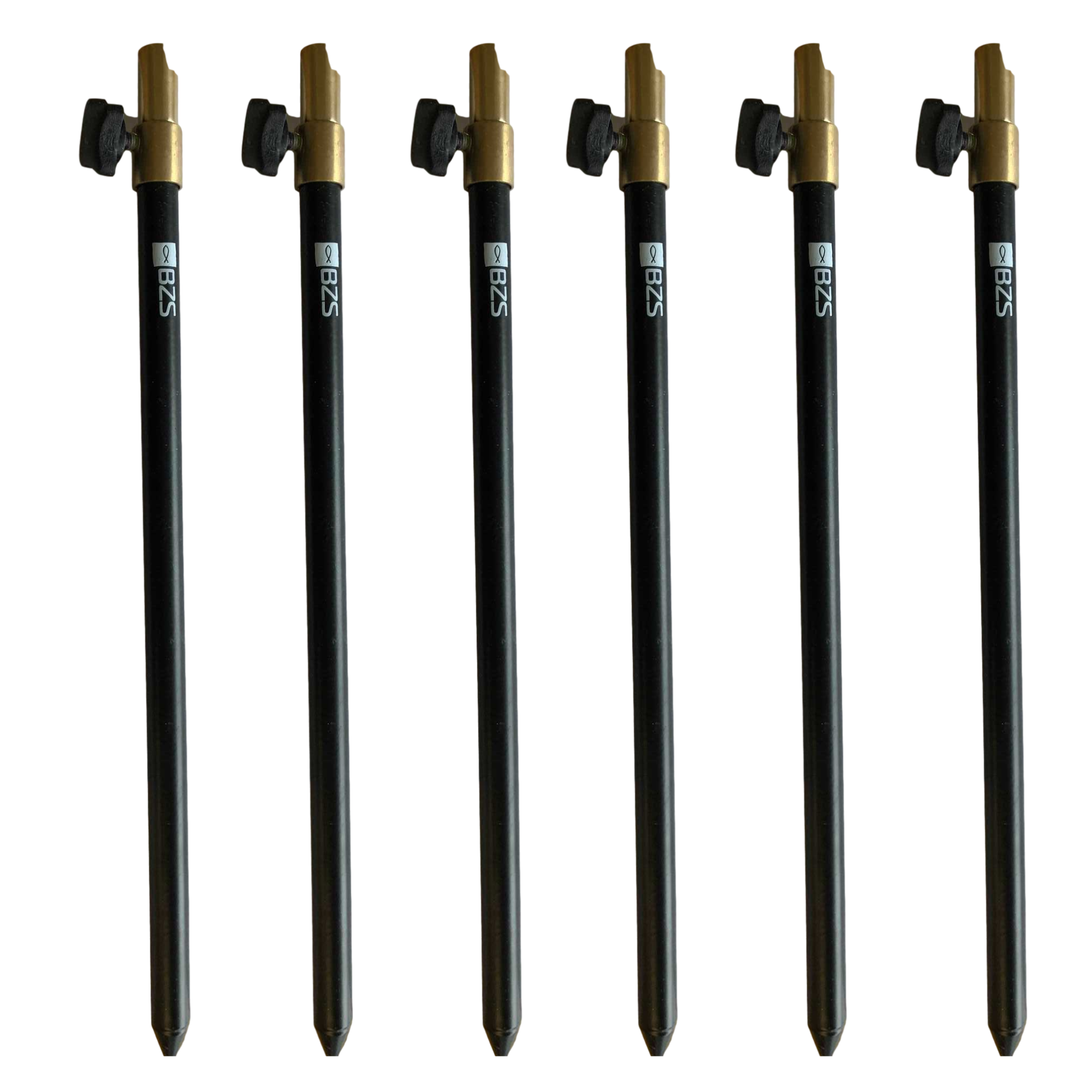 BZS Telescopic Black Aluminum Bank sticks 3050cm 5090cm Adjustable