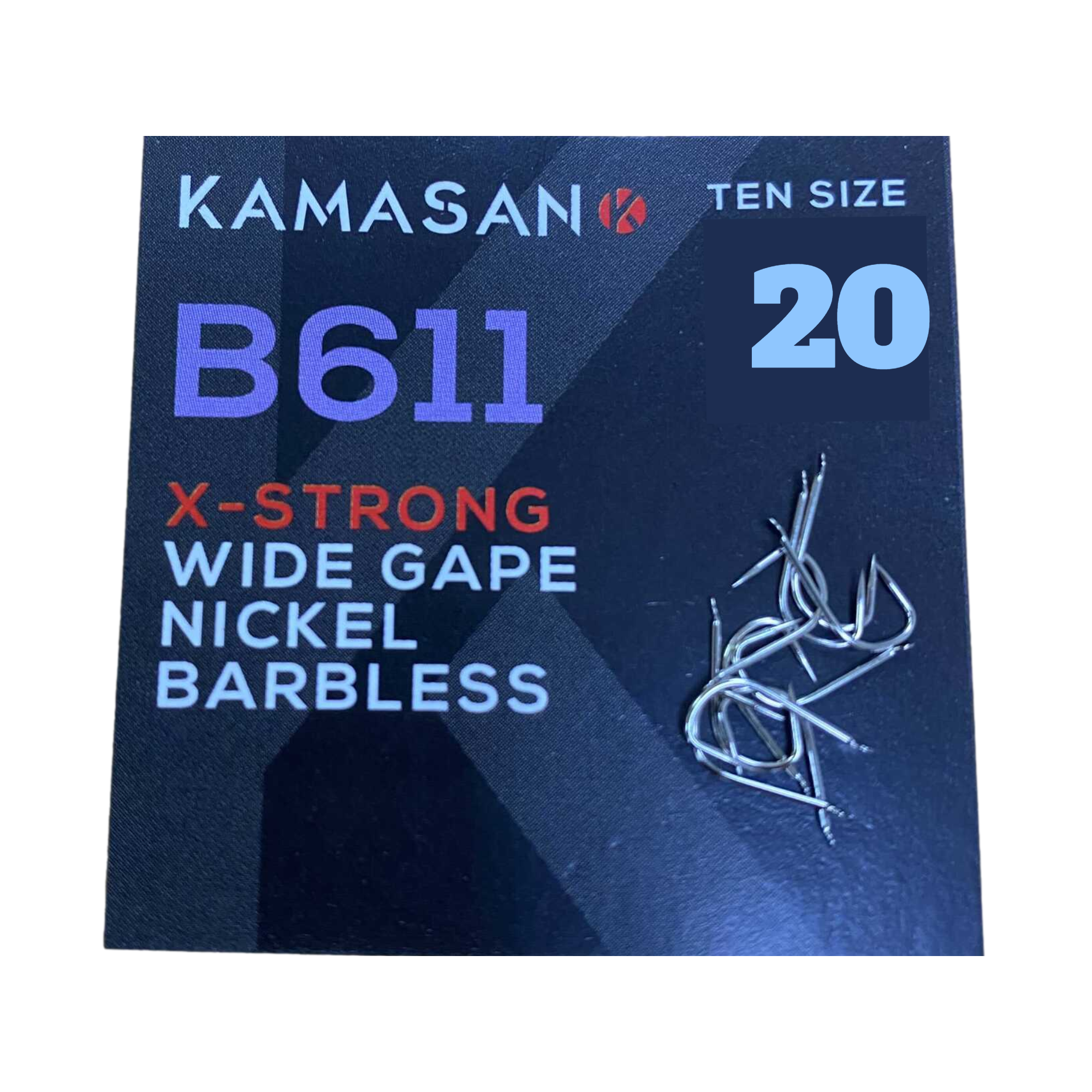 Kamasan B611 Barbed Fishing Hooks
