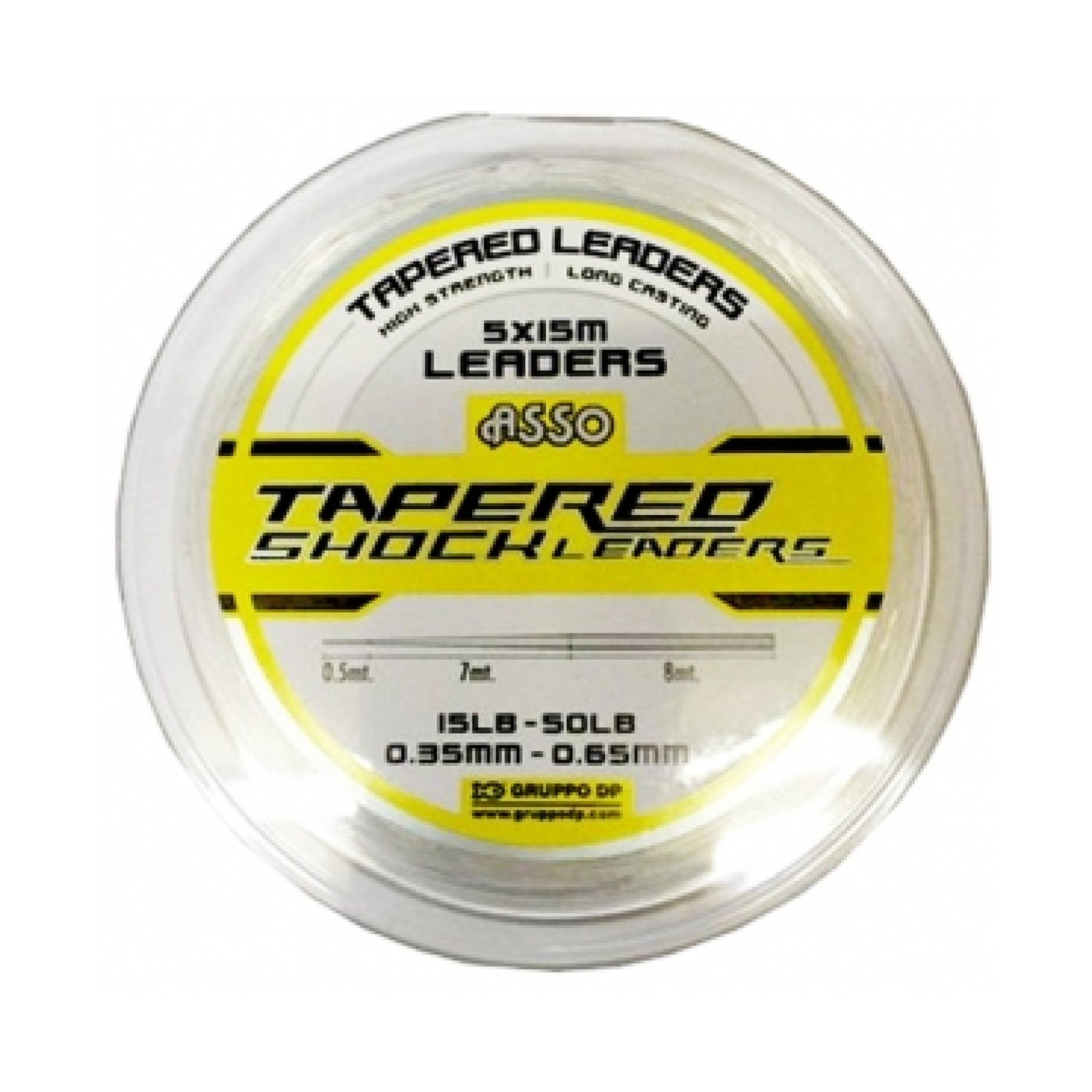 Asso Protector Long Casting Tapered Shock Leaders 50-70lb x 5 