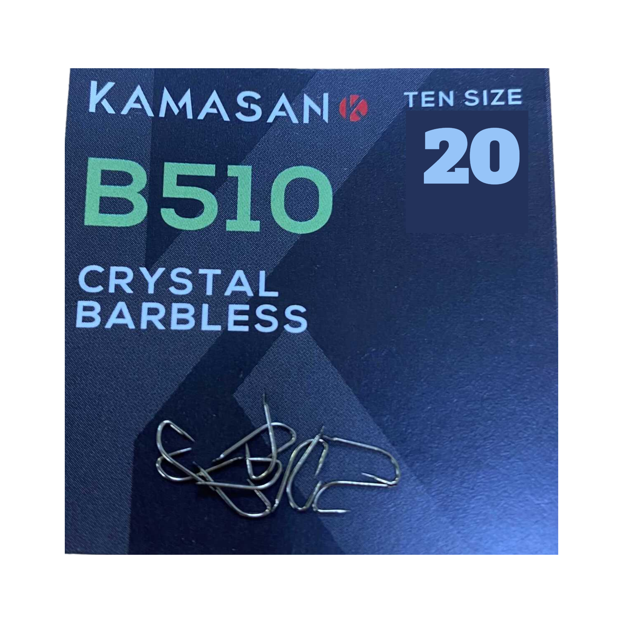 Kamasan B981 Specimen Eyed Hooks Size 18 & 20 Carp Coarse Hooks NEW 