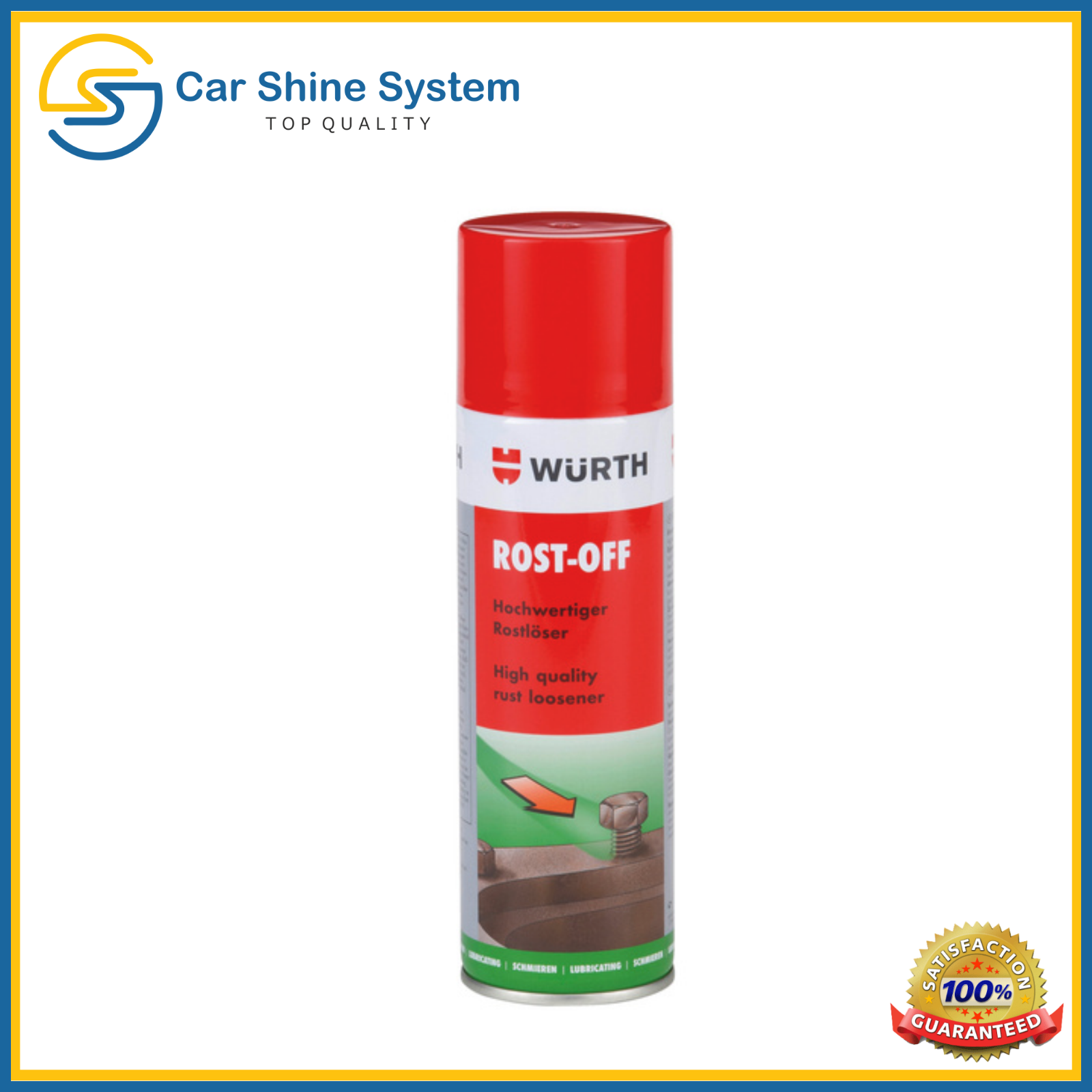 Wurth Rost Off High Quality Spray Can Rust Dissolving Remover Agent ...