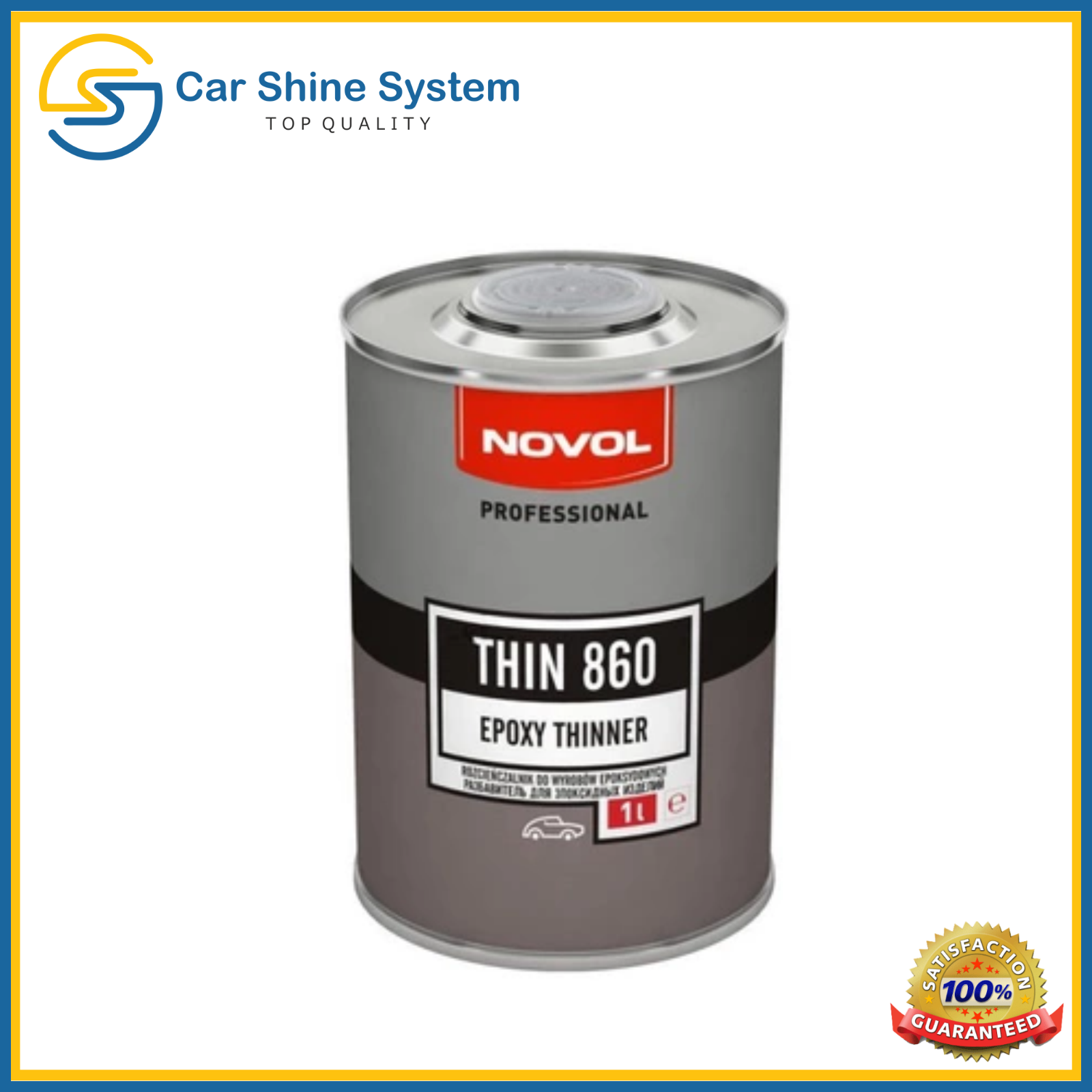 NOVOL Thin 860 Epoxy Primer Thinner 1L 5900061321722 eBay