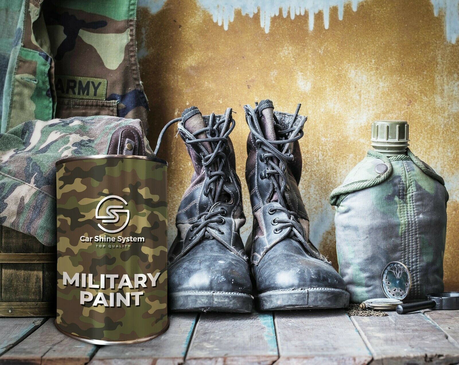 Professional CAMO Military Vehicle Camouflage Combat Paint COLOURS