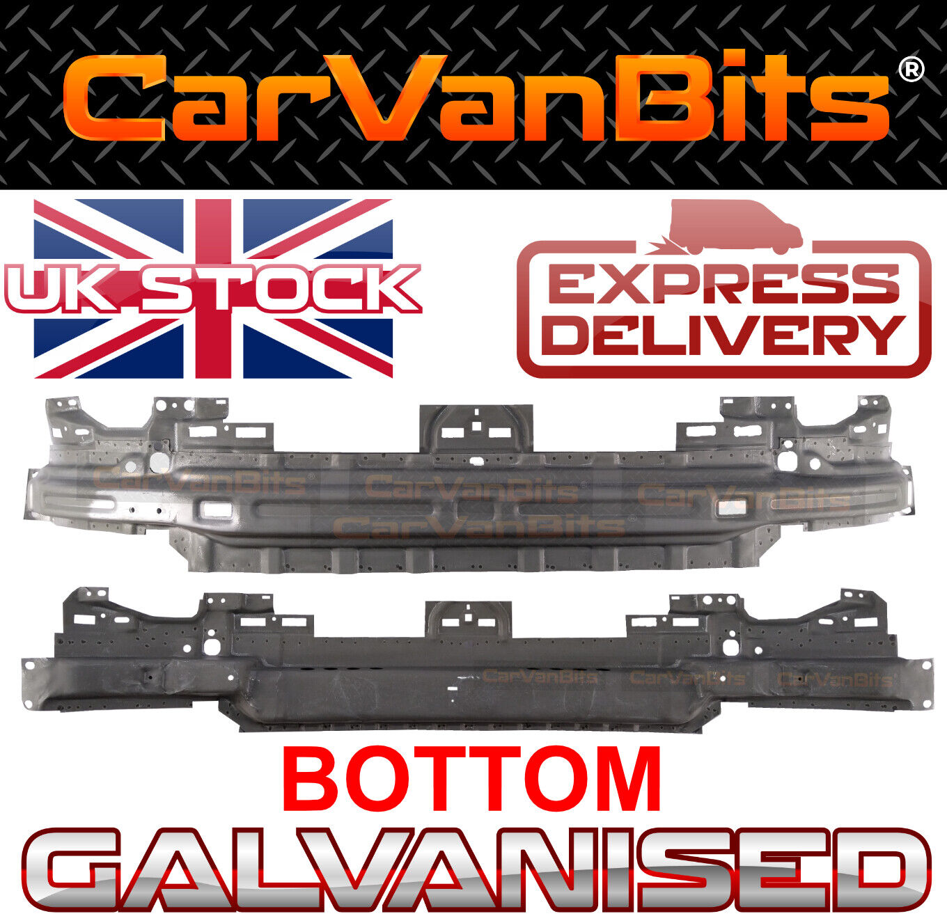 FOR VW T4 1990-2003 LOWER FRONT CROSSMEMBER CARAVELLE MULTIVAN REPAIR PANEL