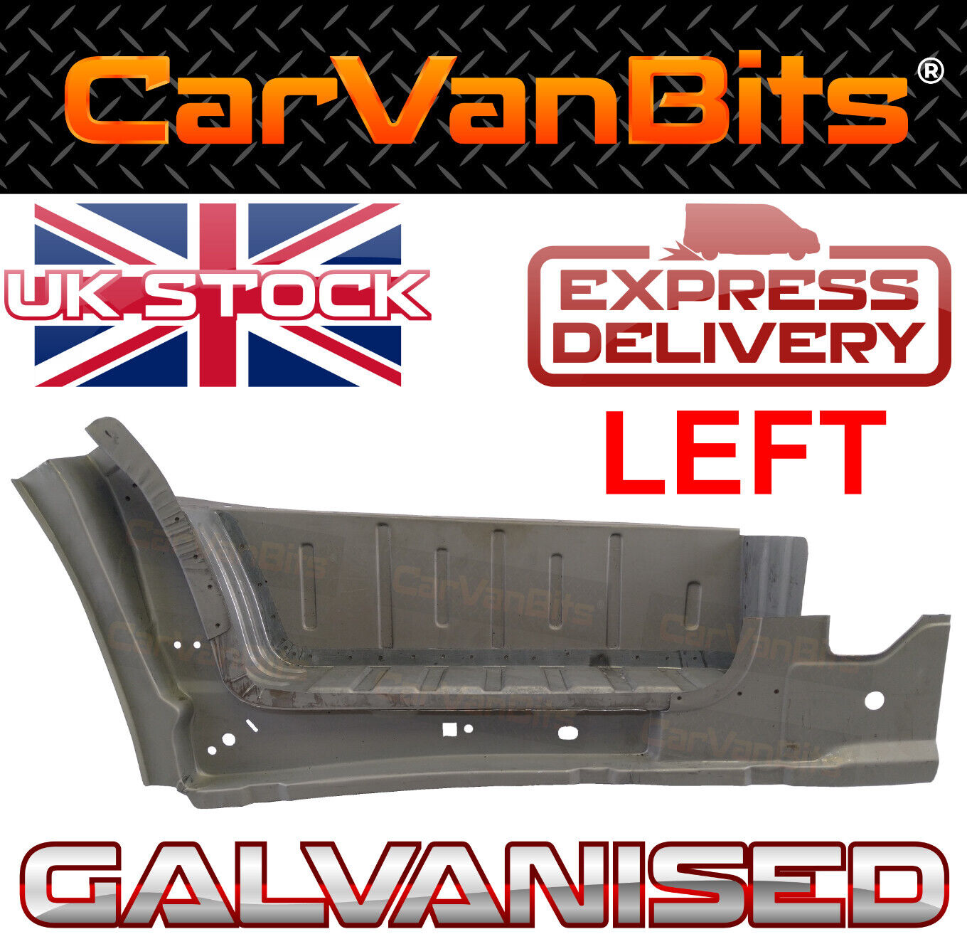 FOR FORD TRANSIT MK6 MK7 00-13 FRONT DOORSTEP +INNER SILL REPAIR BODY PANEL LEFT