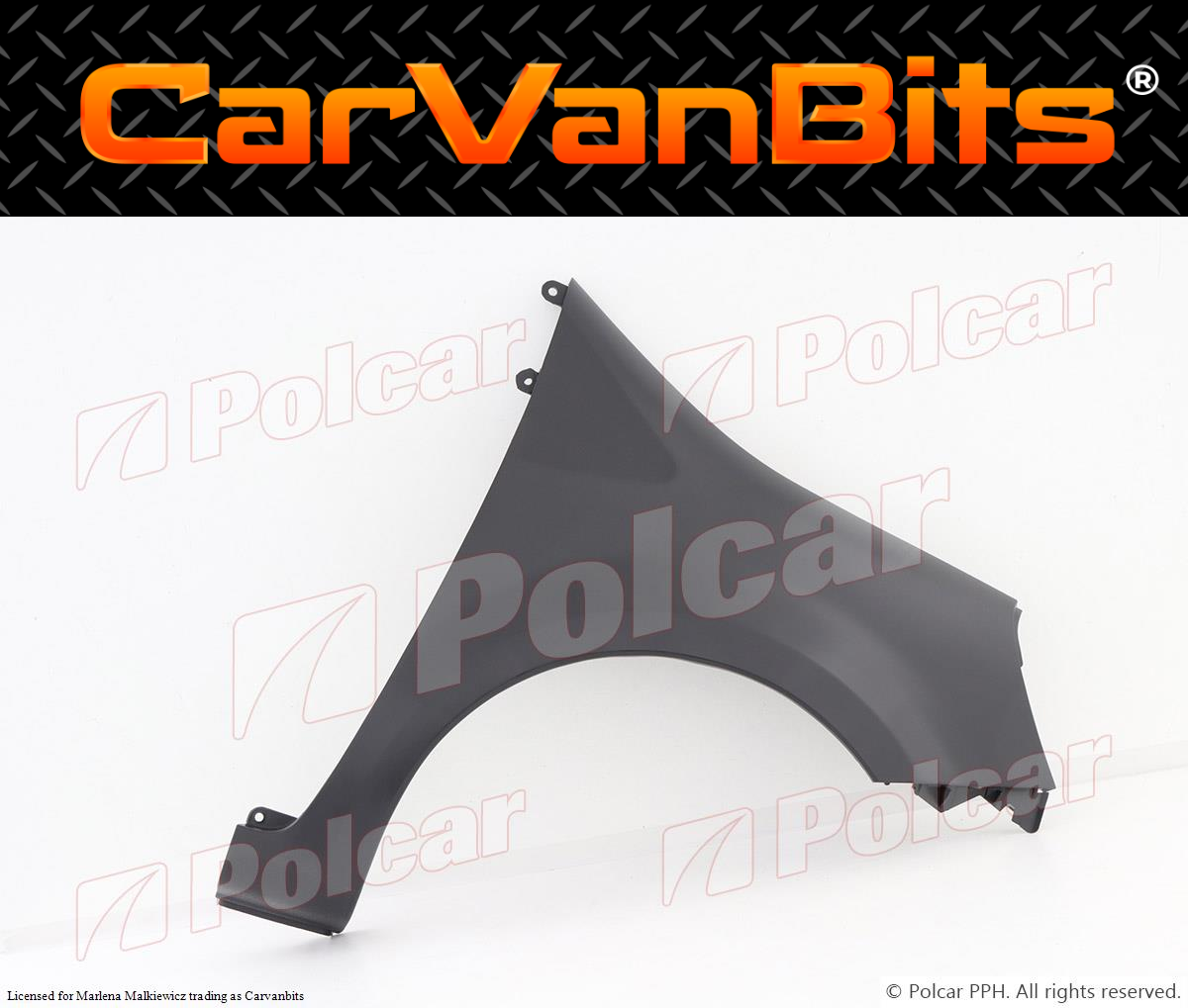 FOR RENAULT MODUS 2004- FRONT FENDER WING PANEL REPAIR PLASTIC BLACK NEW RIGHT