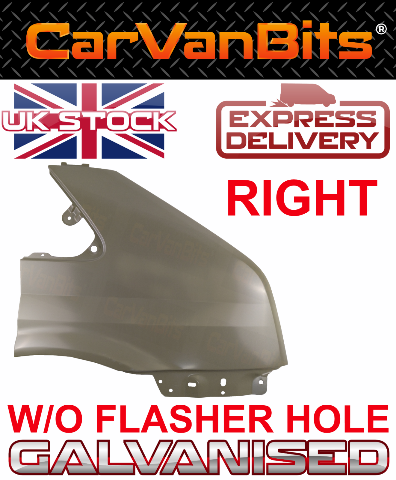 FOR FORD TRANSIT MK7 06-13 FRONT WHEEL ARCH WING FENDER REPAIR PANEL RIGHT