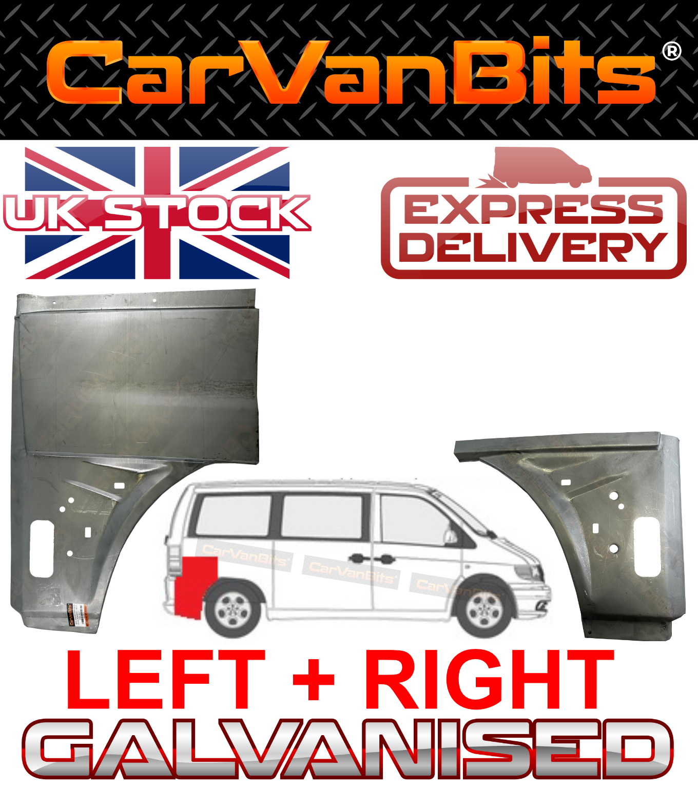 FOR MERCEDES VITO W638 96-03 BEHIND REAR WHEEL ARCH REPAIR SILL BODY SIDE PANEL
