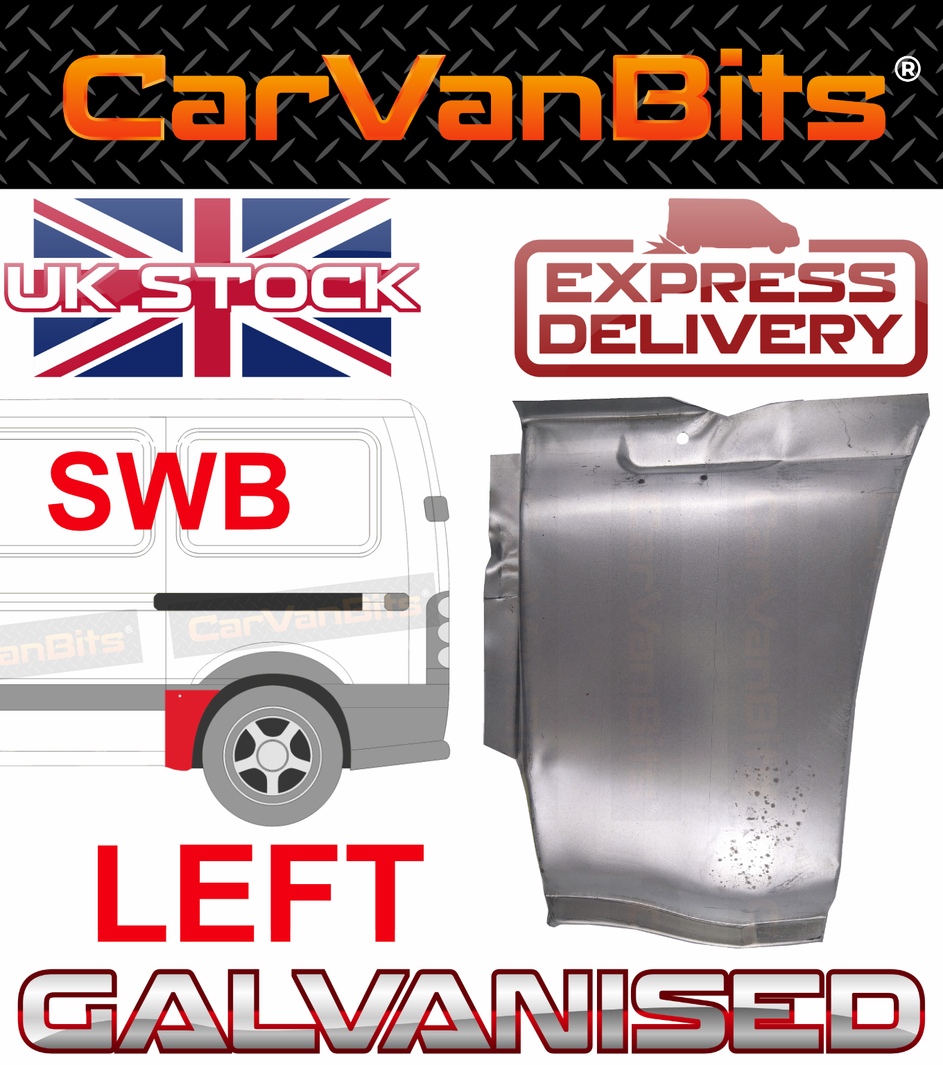 FOR NISSAN INTERSTAR 2002-2010 REAR WHEEL ARCH REPAIR SIDE BODY SILL PANEL LEFT